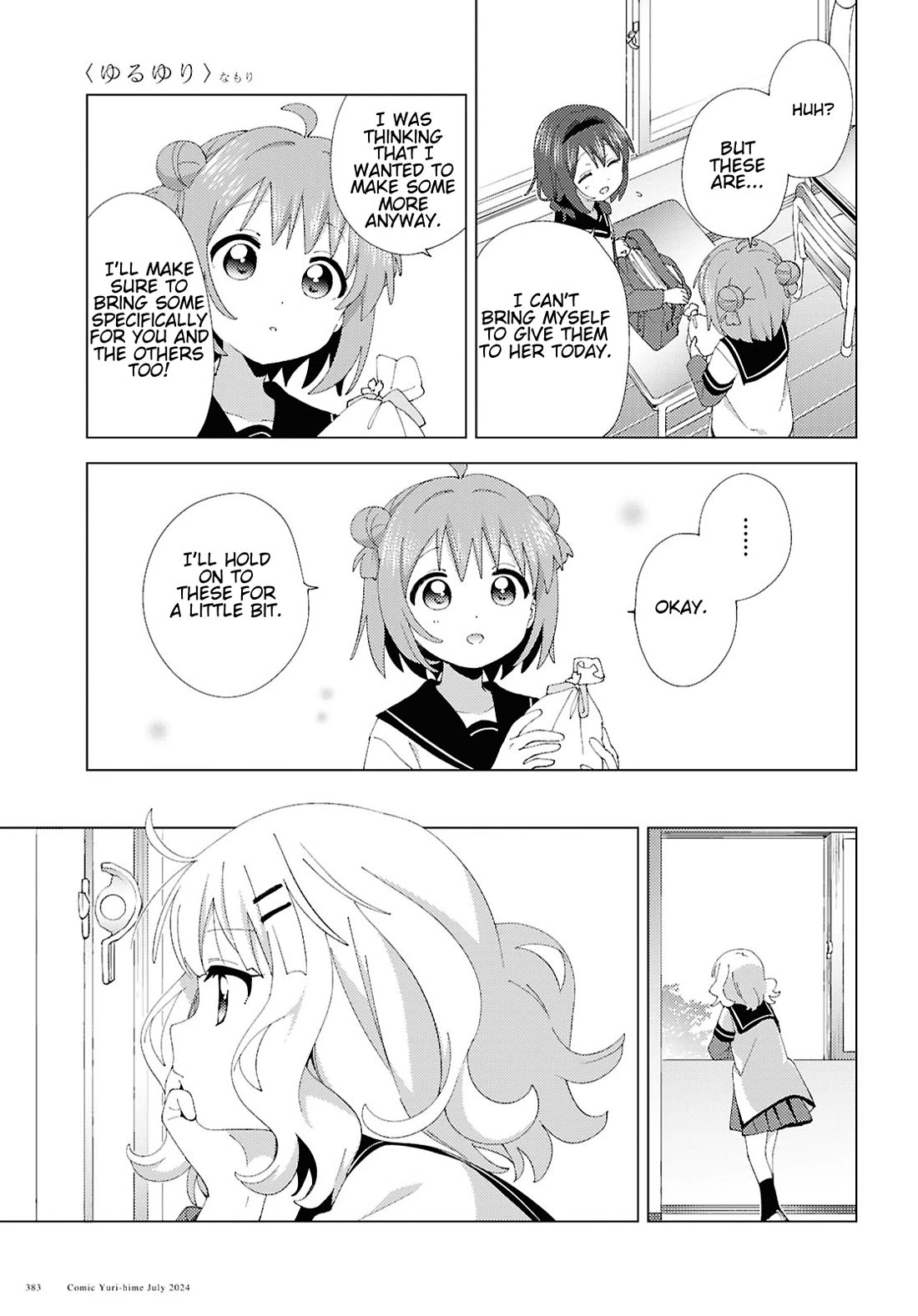 Yuru Yuri Chapter 210 page 7 - Chapter 210: Your Sugar