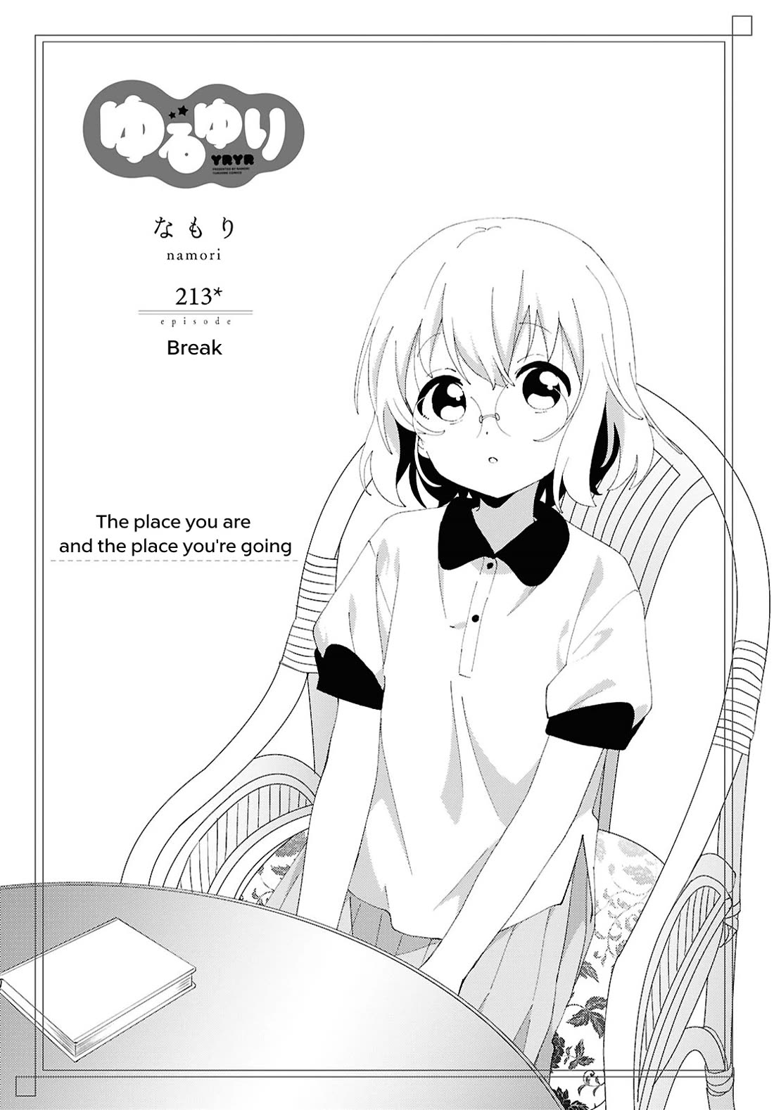 Yuru Yuri Chapter 213 page 1 - Chapter 213: The Place You Are, And The Place You're Going