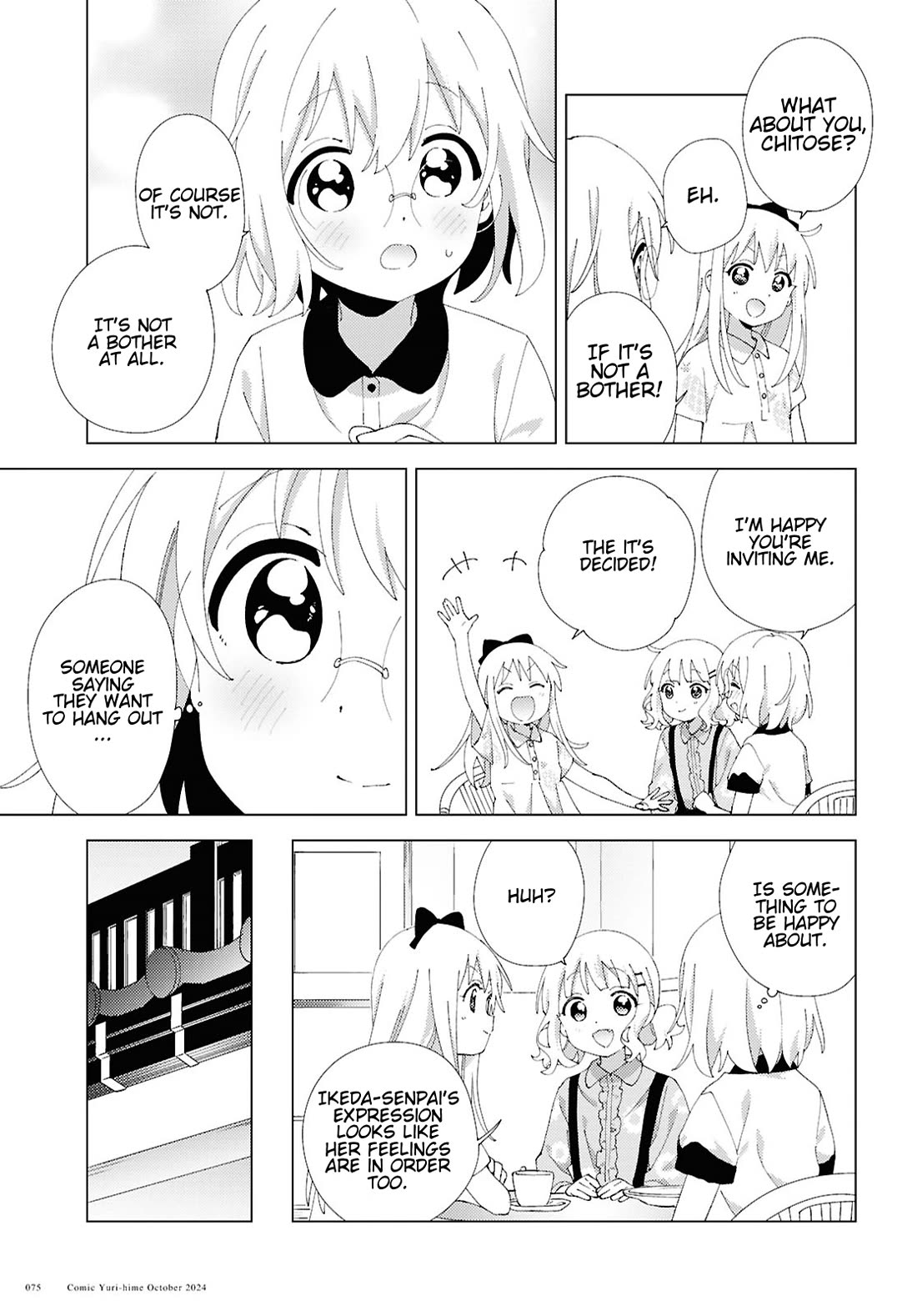 Yuru Yuri Chapter 213 page 11 - Chapter 213: The Place You Are, And The Place You're Going