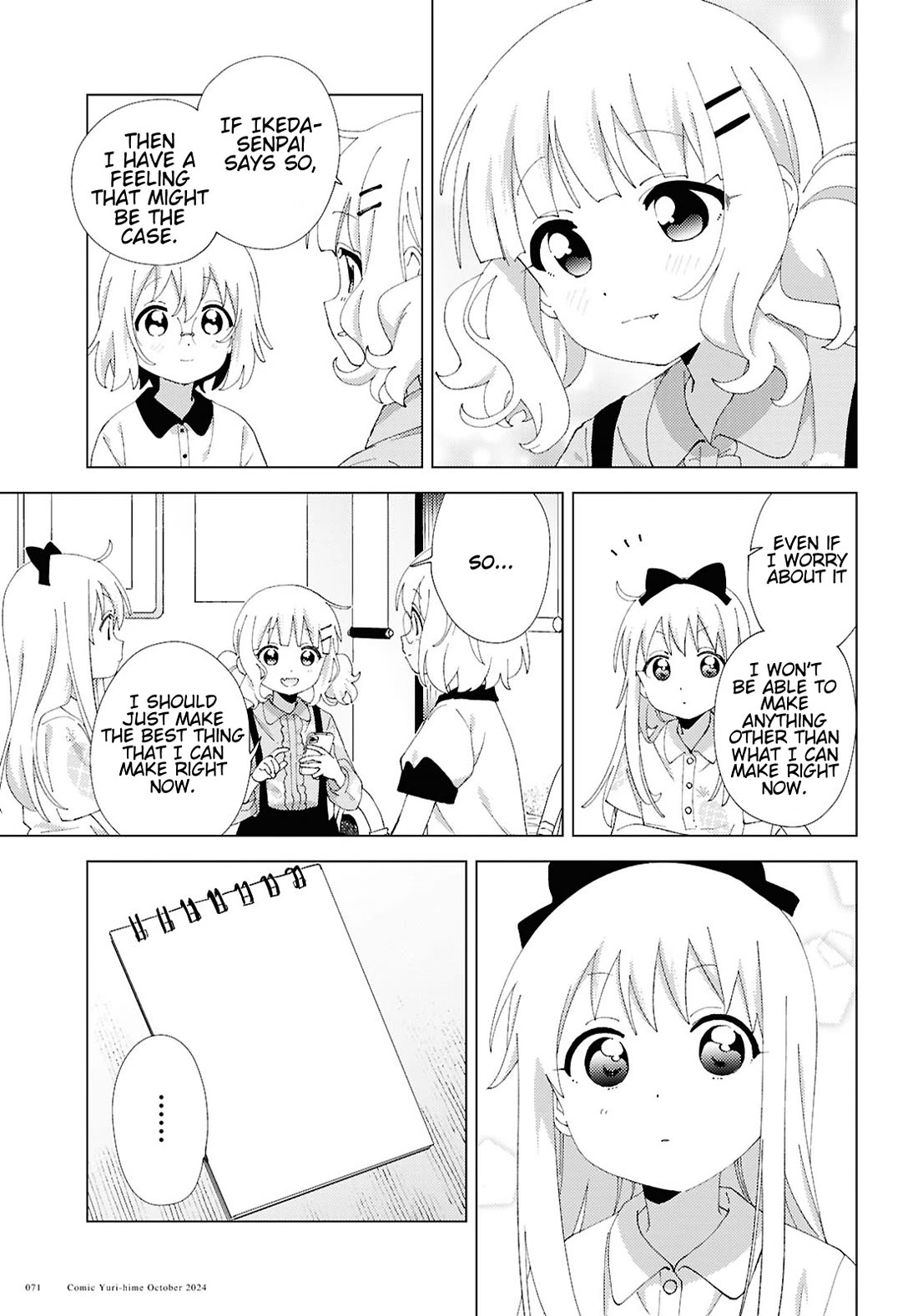 Yuru Yuri Chapter 213 page 7 - Chapter 213: The Place You Are, And The Place You're Going