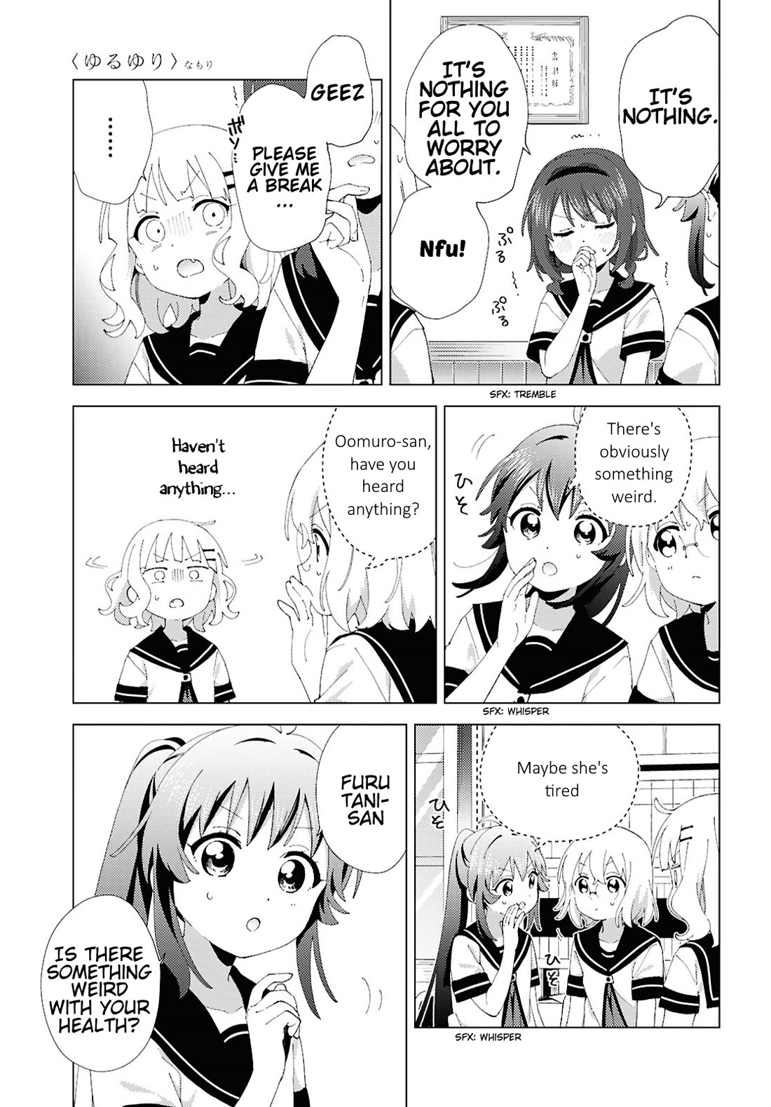 Yuru Yuri Chapter 214 page 3 - Chapter 214: Weak Point