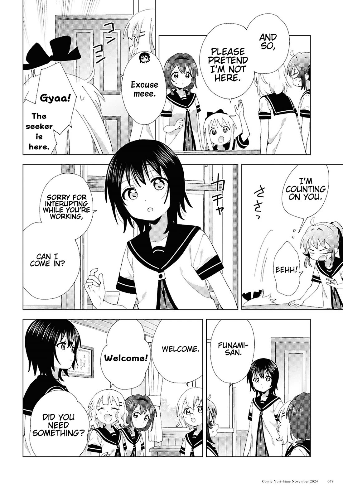 Yuru Yuri Chapter 214 page 6 - Chapter 214: Weak Point