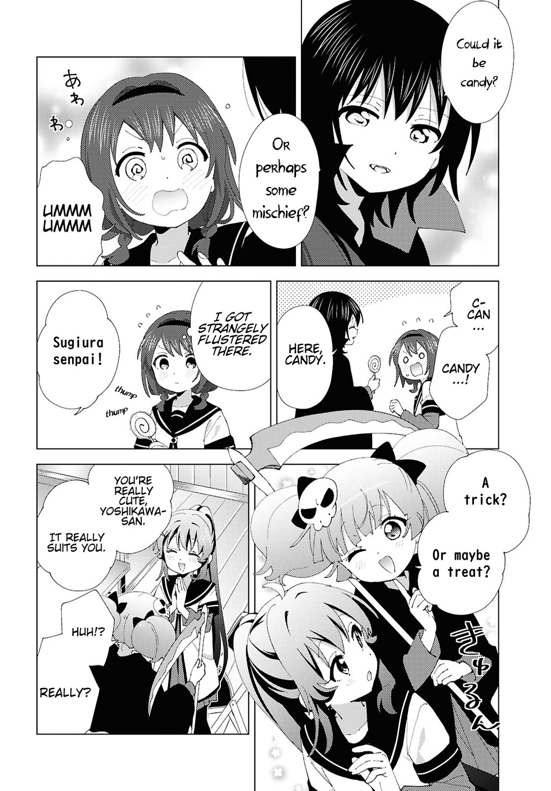 Yuru Yuri Chapter 215 page 6 - Chapter 215: Trick or Treat