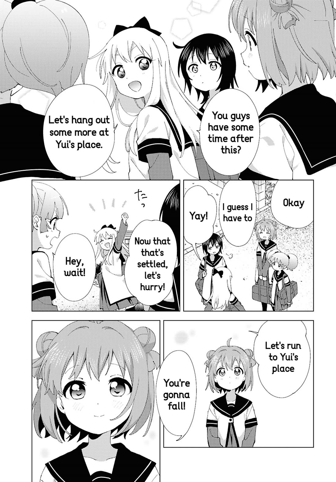 Yuru Yuri Chapter 216 page 11 - Chapter 216: A path that's just a little bit lonely