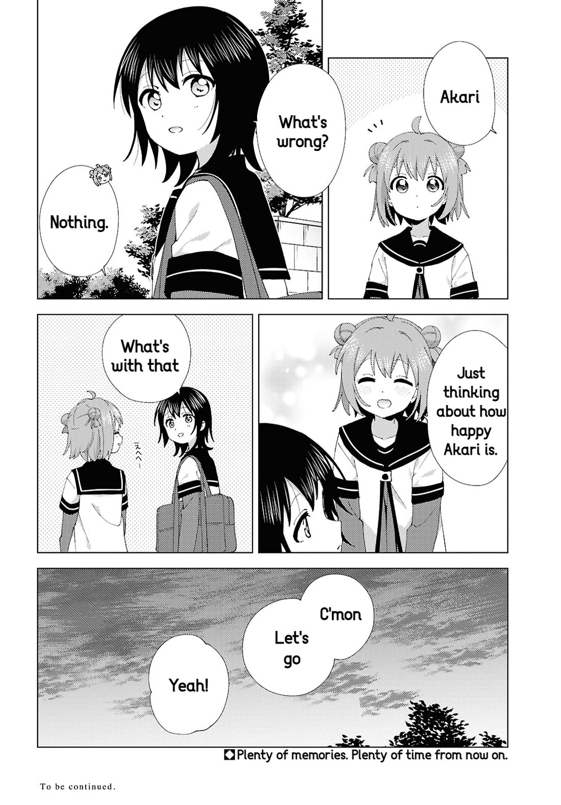 Yuru Yuri Chapter 216 page 12 - Chapter 216: A path that's just a little bit lonely