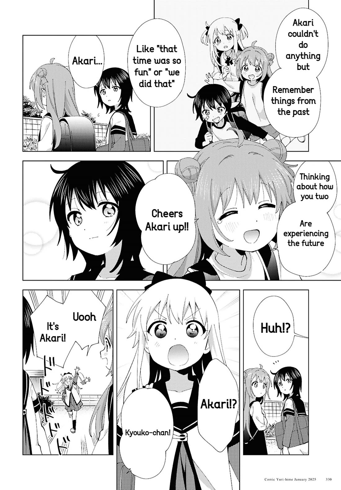 Yuru Yuri Chapter 216 page 8 - Chapter 216: A path that's just a little bit lonely