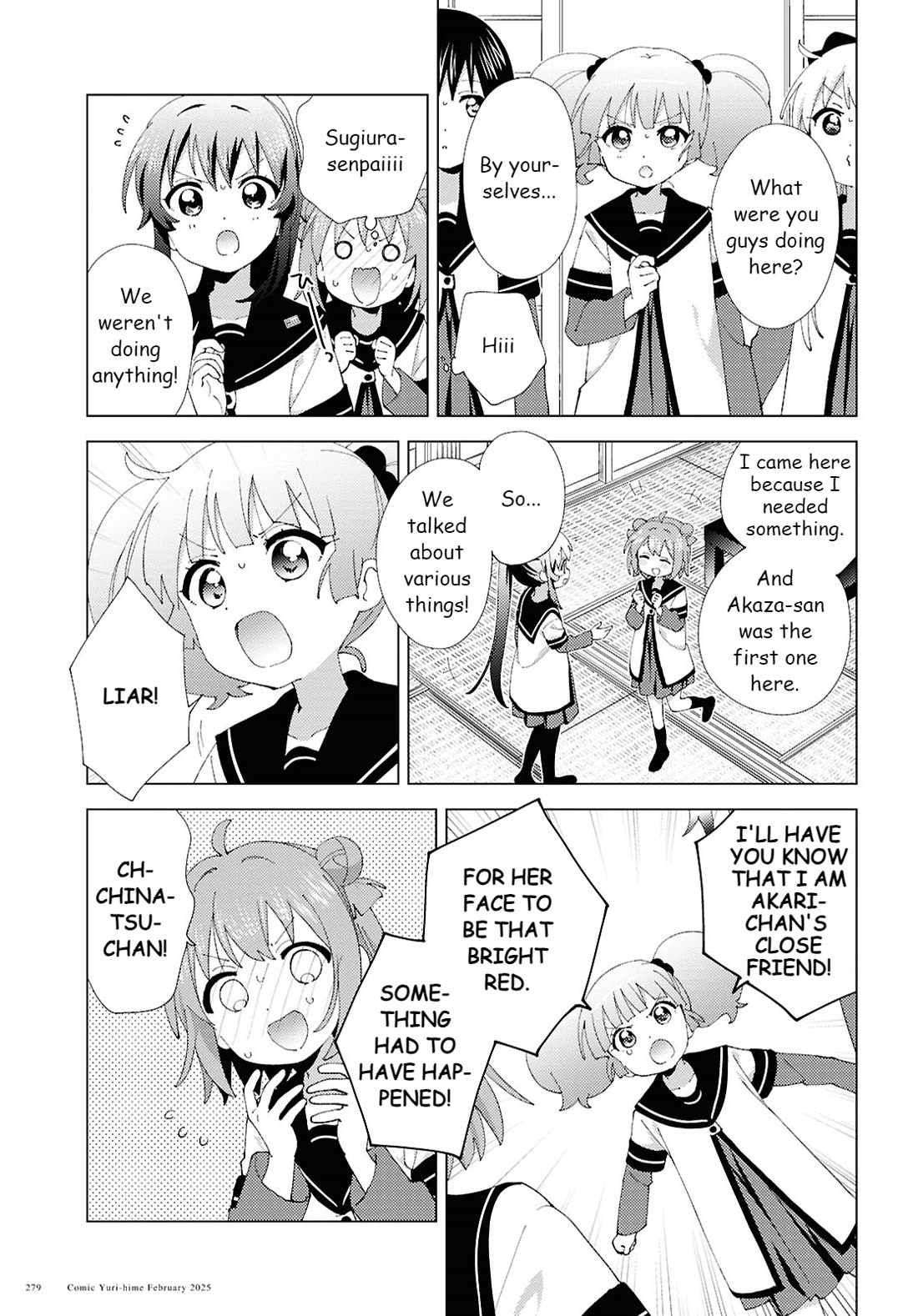 Yuru Yuri Chapter 217 page 11 - Chapter 217: Secret Concert