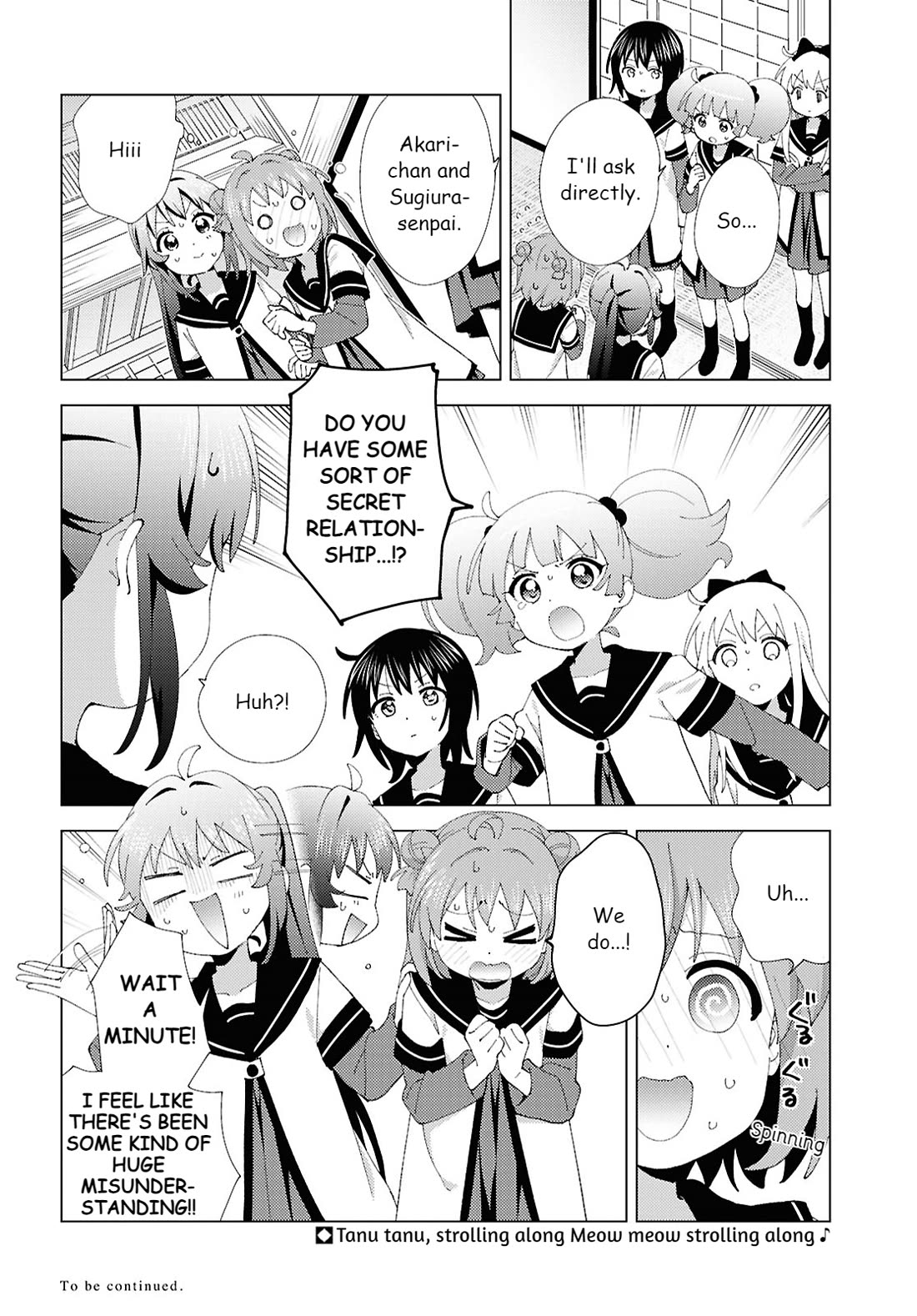 Yuru Yuri Chapter 217 page 12 - Chapter 217: Secret Concert