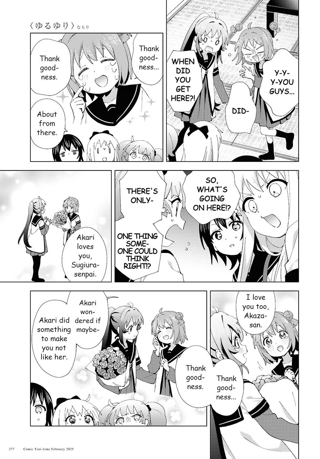 Yuru Yuri Chapter 217 page 9 - Chapter 217: Secret Concert