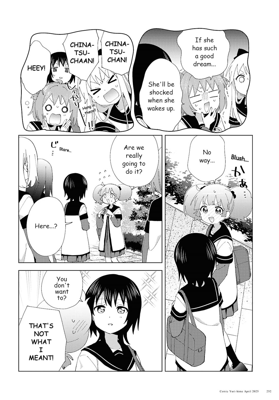 Yuru Yuri Chapter 219 page 10 - Chapter 219: Dream CHU!