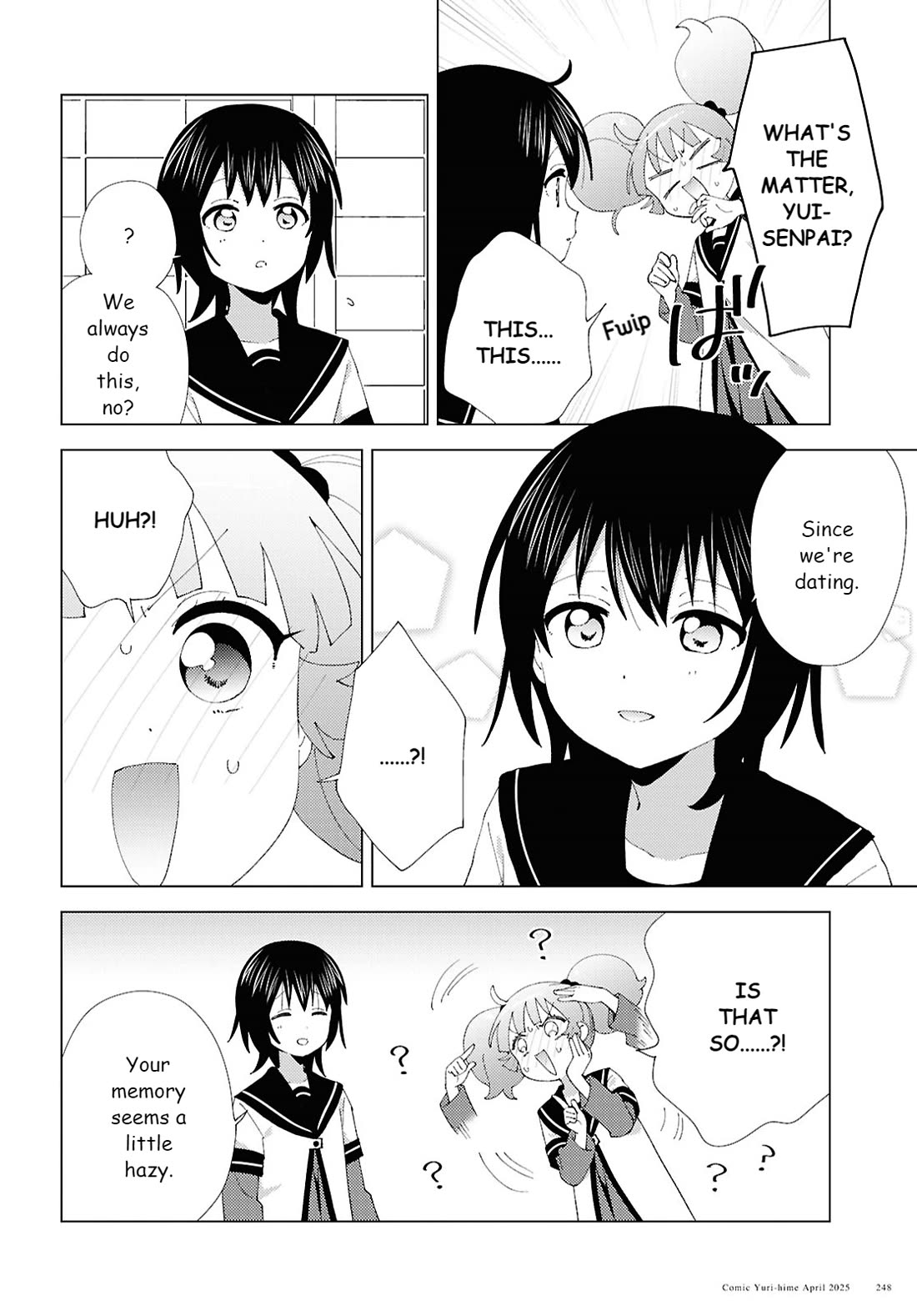 Yuru Yuri Chapter 219 page 6 - Chapter 219: Dream CHU!