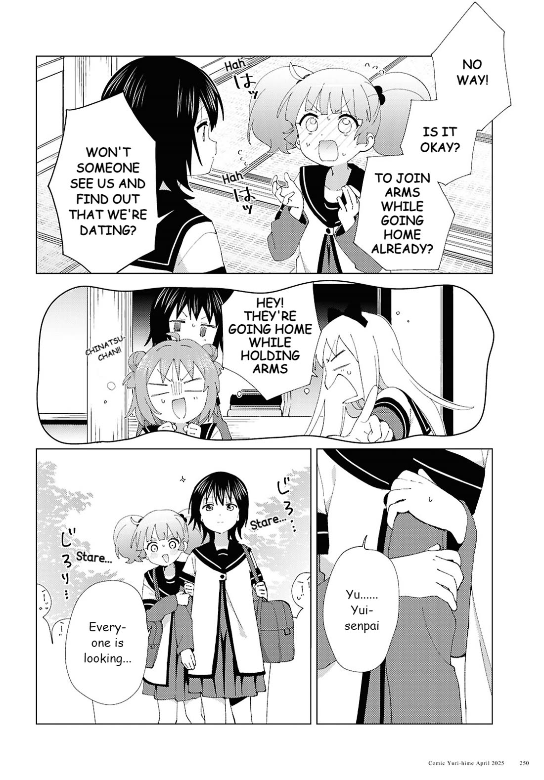 Yuru Yuri Chapter 219 page 8 - Chapter 219: Dream CHU!