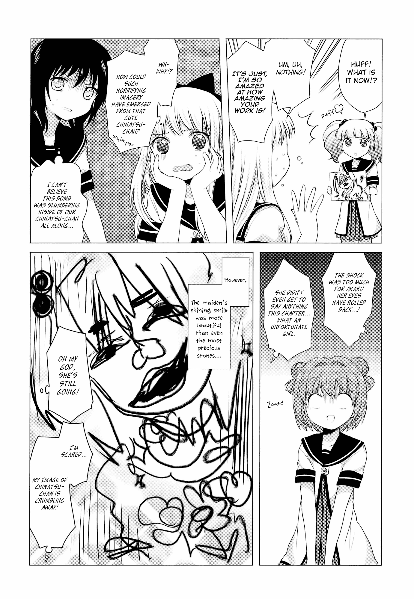 Yuru Yuri Chapter 22.1 page 10 - Chapter 22.1: Bonus Track 3 - Hearts Melting Together