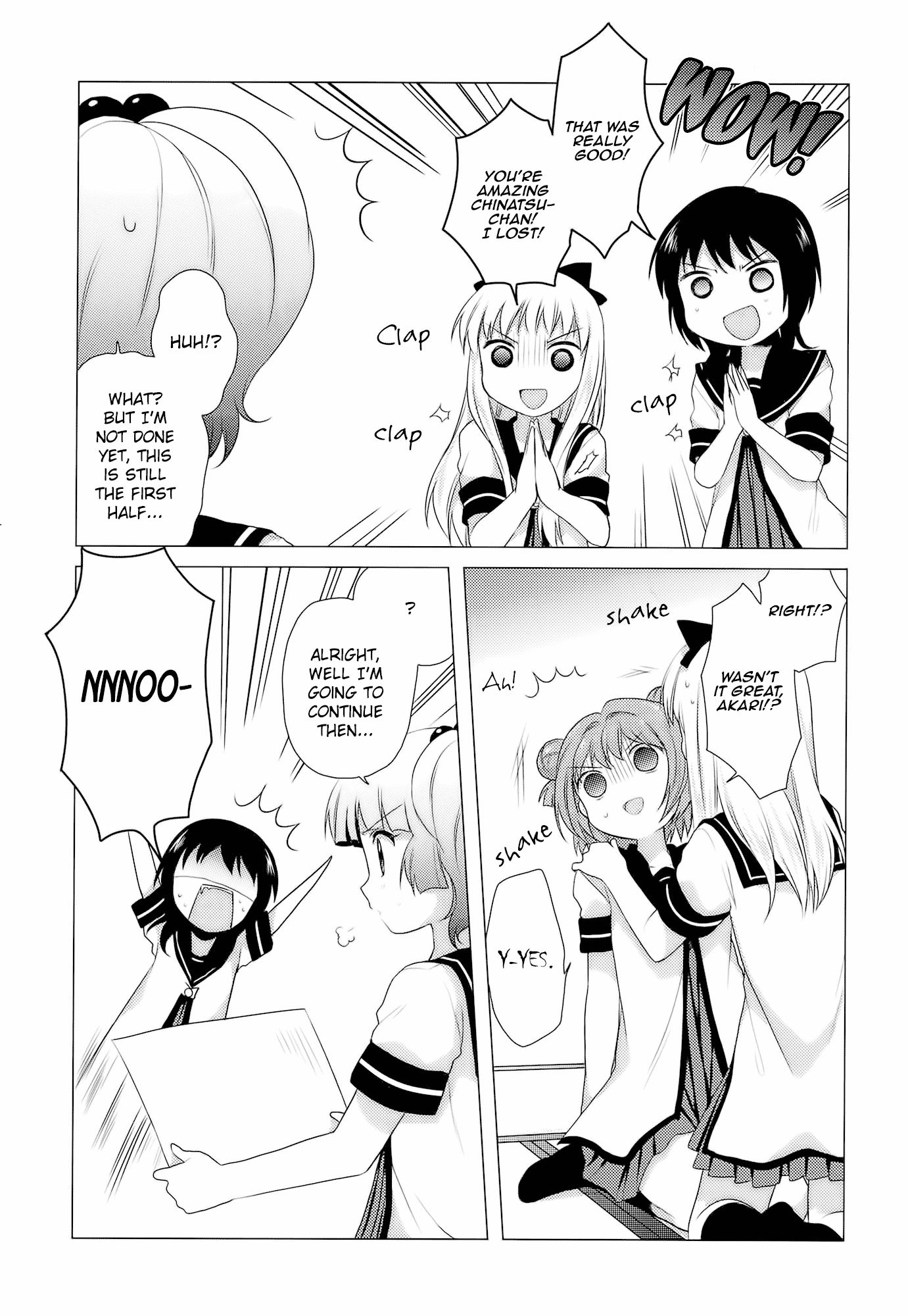 Yuru Yuri Chapter 22.1 page 12 - Chapter 22.1: Bonus Track 3 - Hearts Melting Together