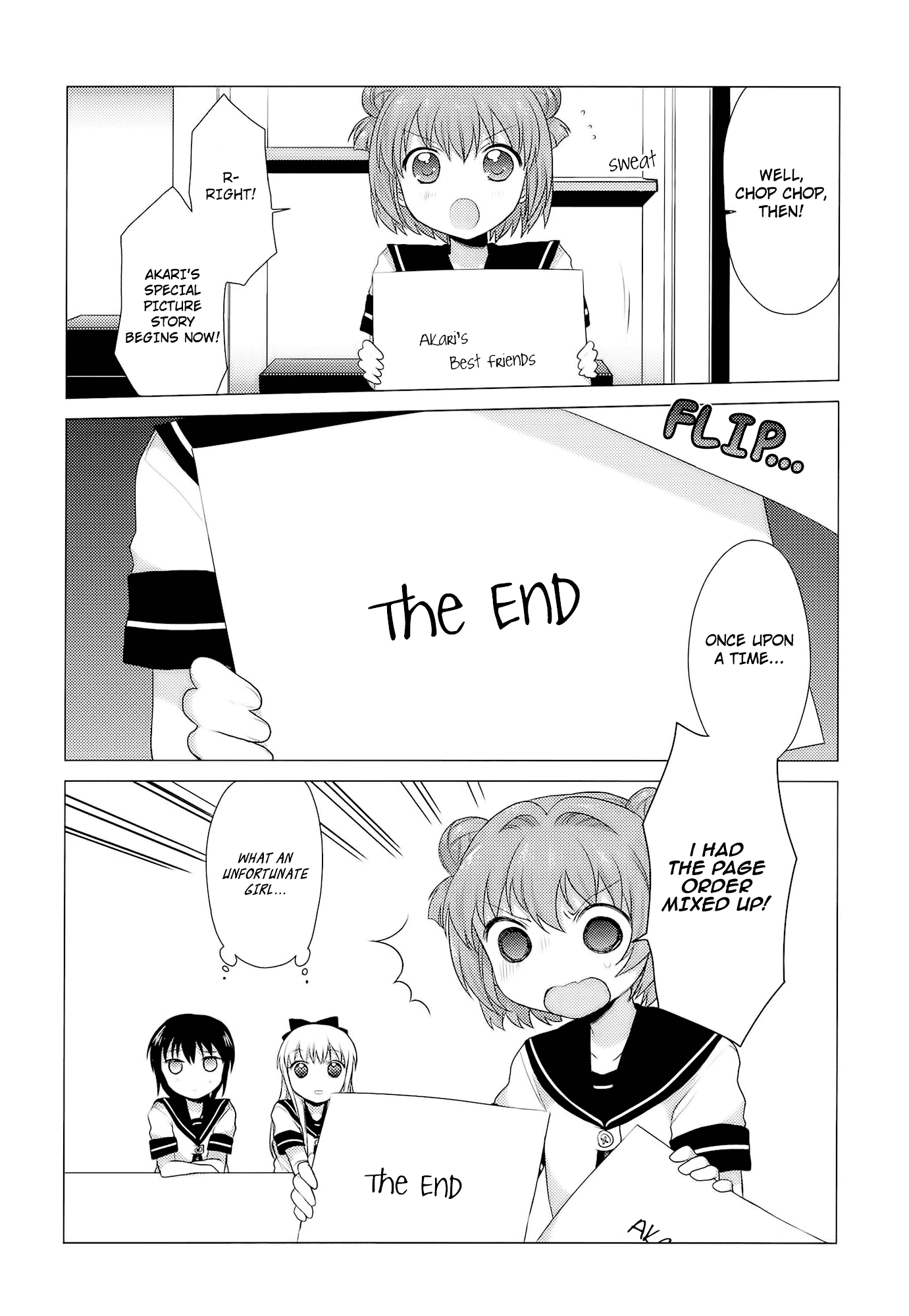 Yuru Yuri Chapter 22.1 page 16 - Chapter 22.1: Bonus Track 3 - Hearts Melting Together