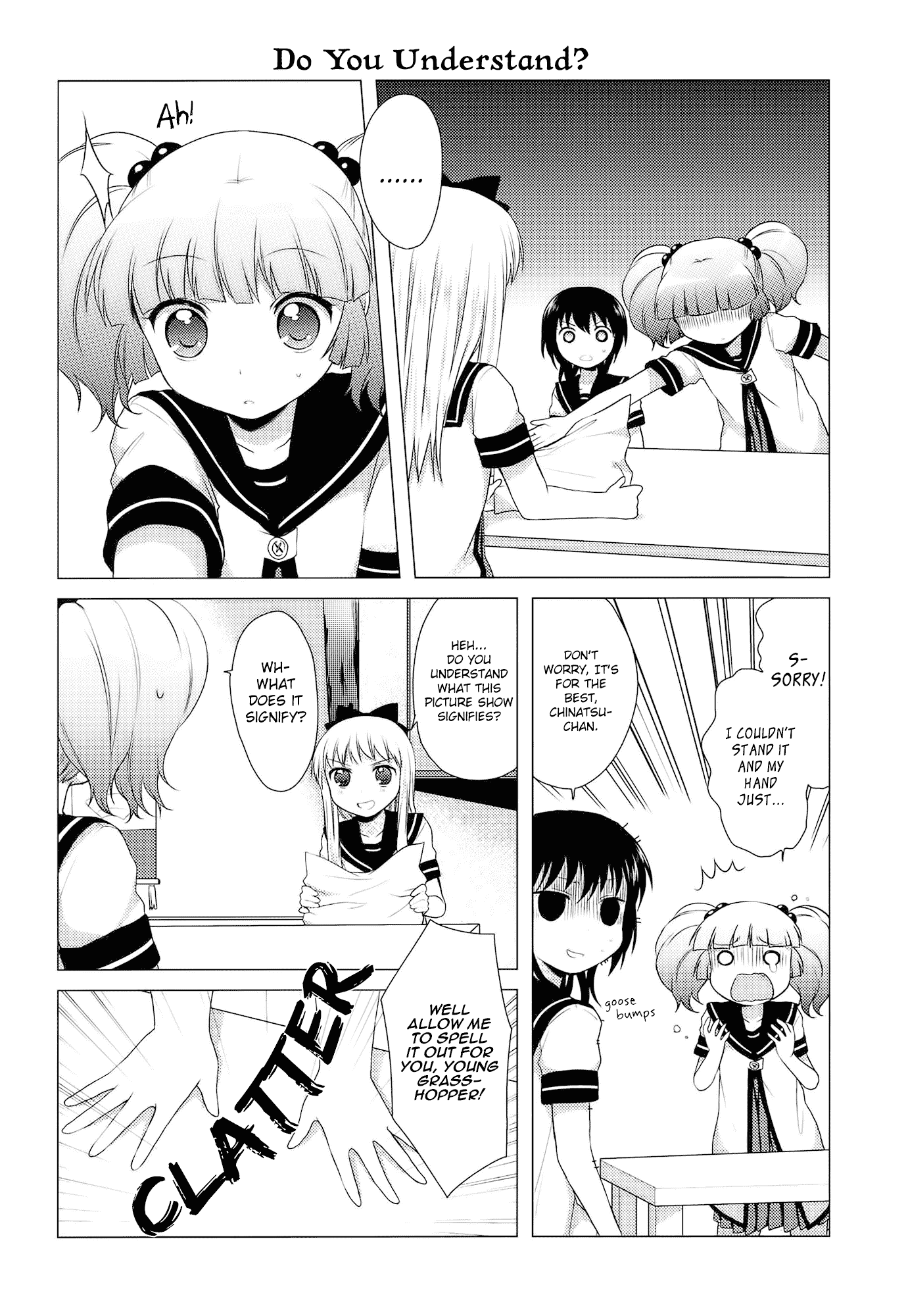 Yuru Yuri Chapter 22.1 page 6 - Chapter 22.1: Bonus Track 3 - Hearts Melting Together