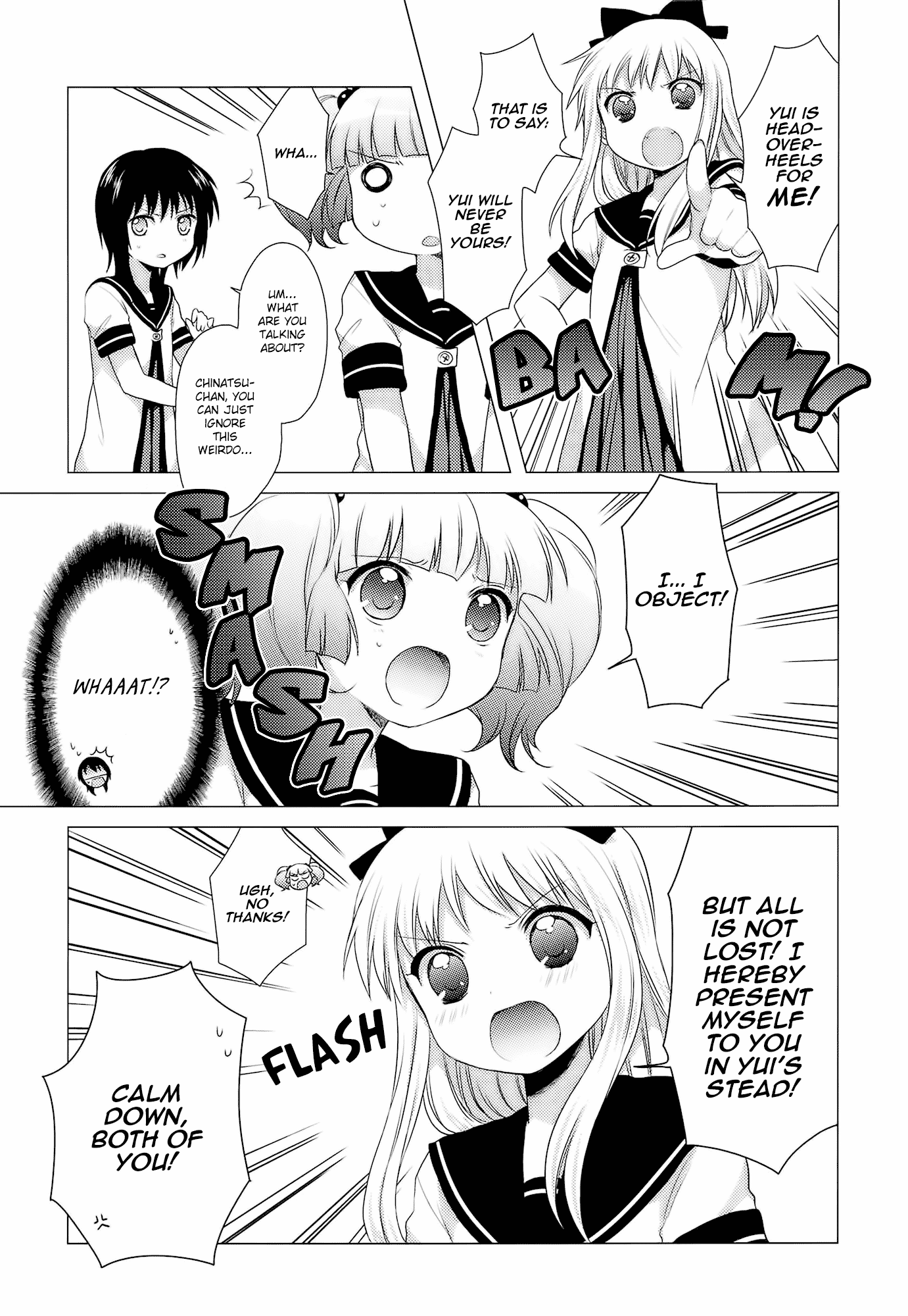 Yuru Yuri Chapter 22.1 page 7 - Chapter 22.1: Bonus Track 3 - Hearts Melting Together