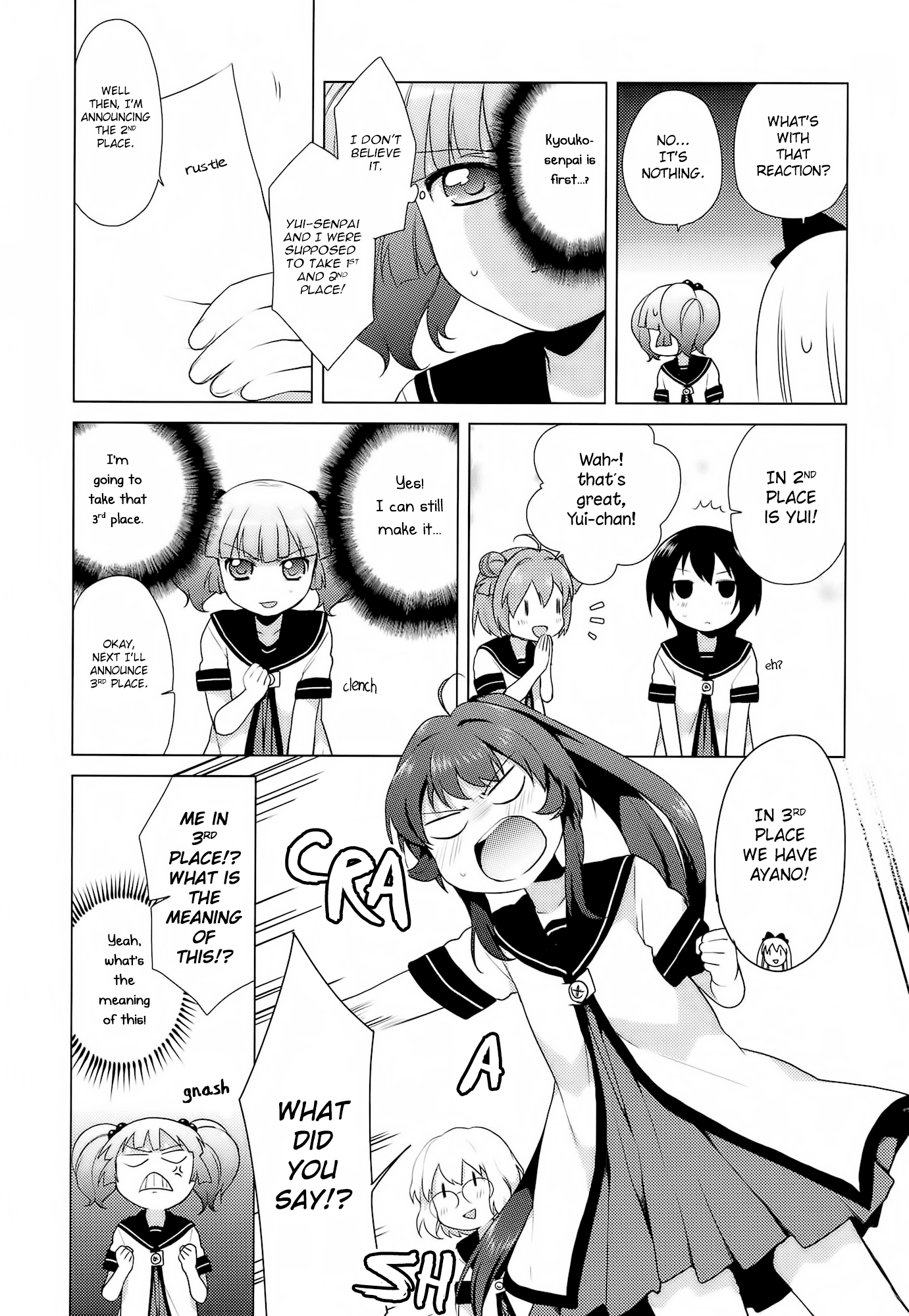 Yuru Yuri Chapter 22.2 page 3 - Chapter 22.2: Bonus Track 4 - Chinatsu's New Beginning