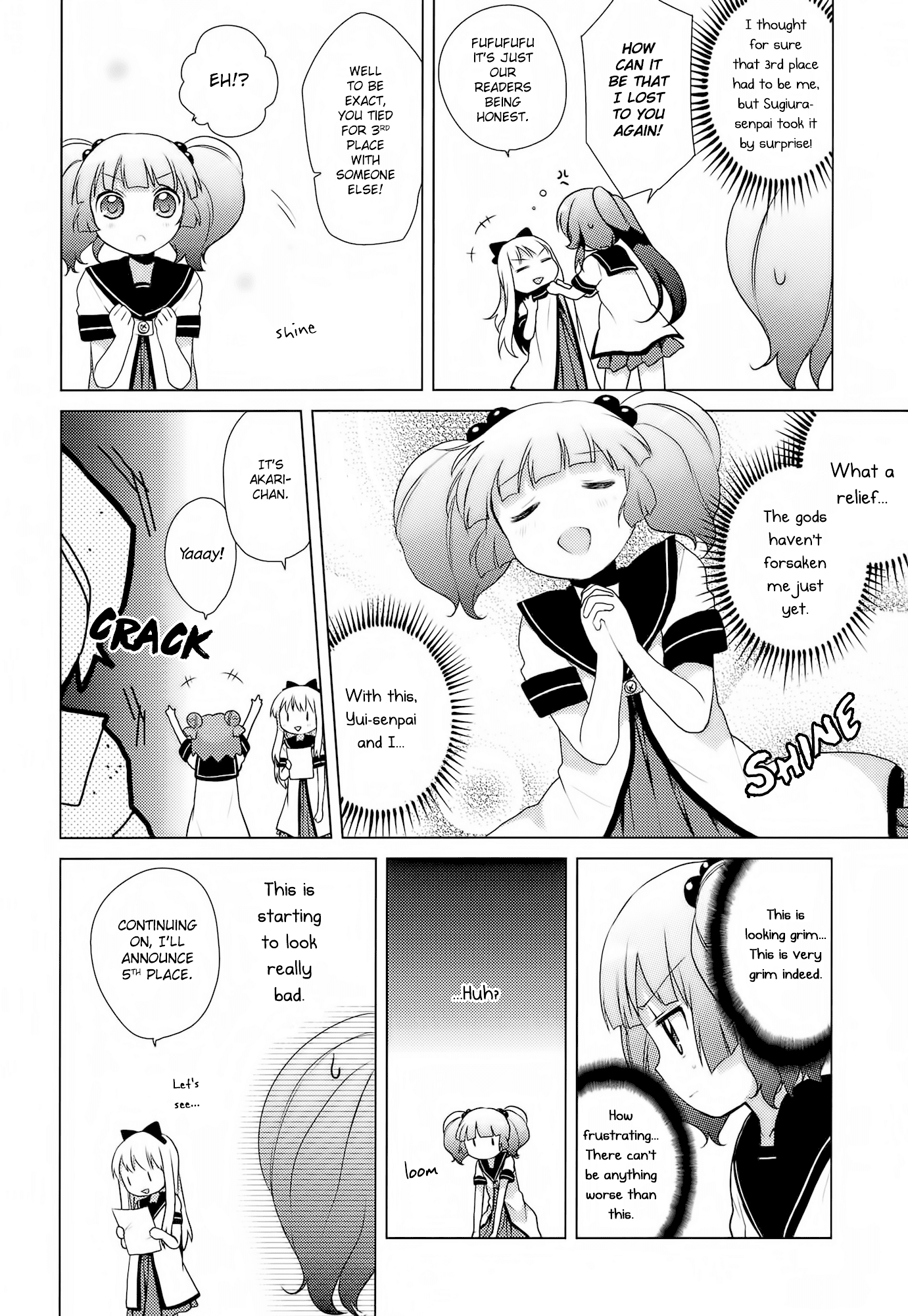 Yuru Yuri Chapter 22.2 page 4 - Chapter 22.2: Bonus Track 4 - Chinatsu's New Beginning