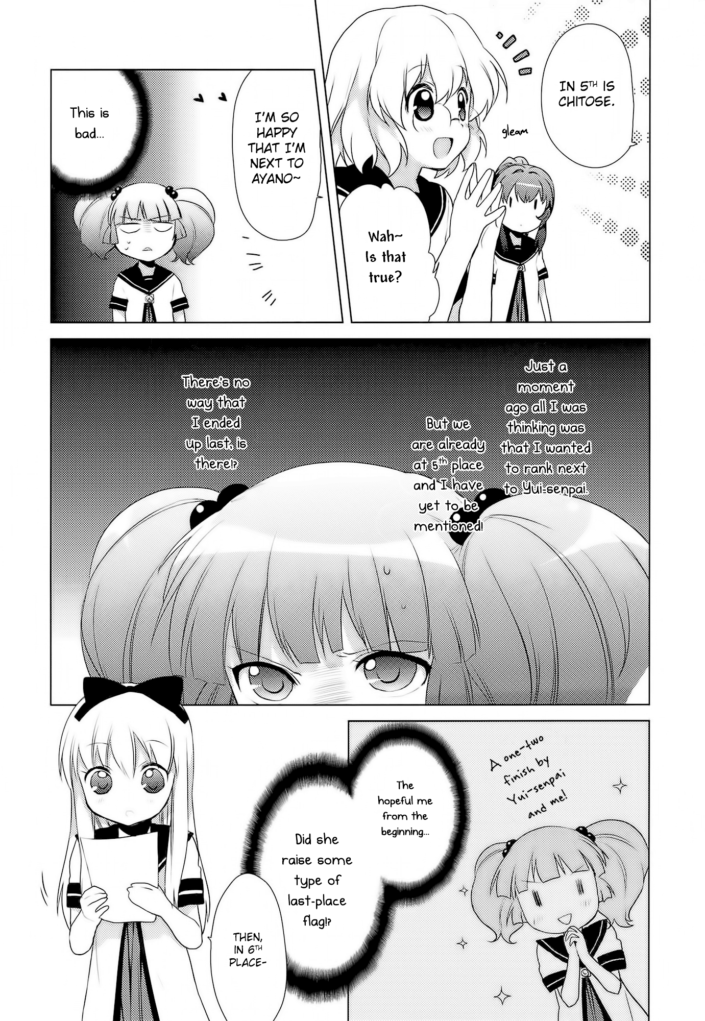 Yuru Yuri Chapter 22.2 page 5 - Chapter 22.2: Bonus Track 4 - Chinatsu's New Beginning