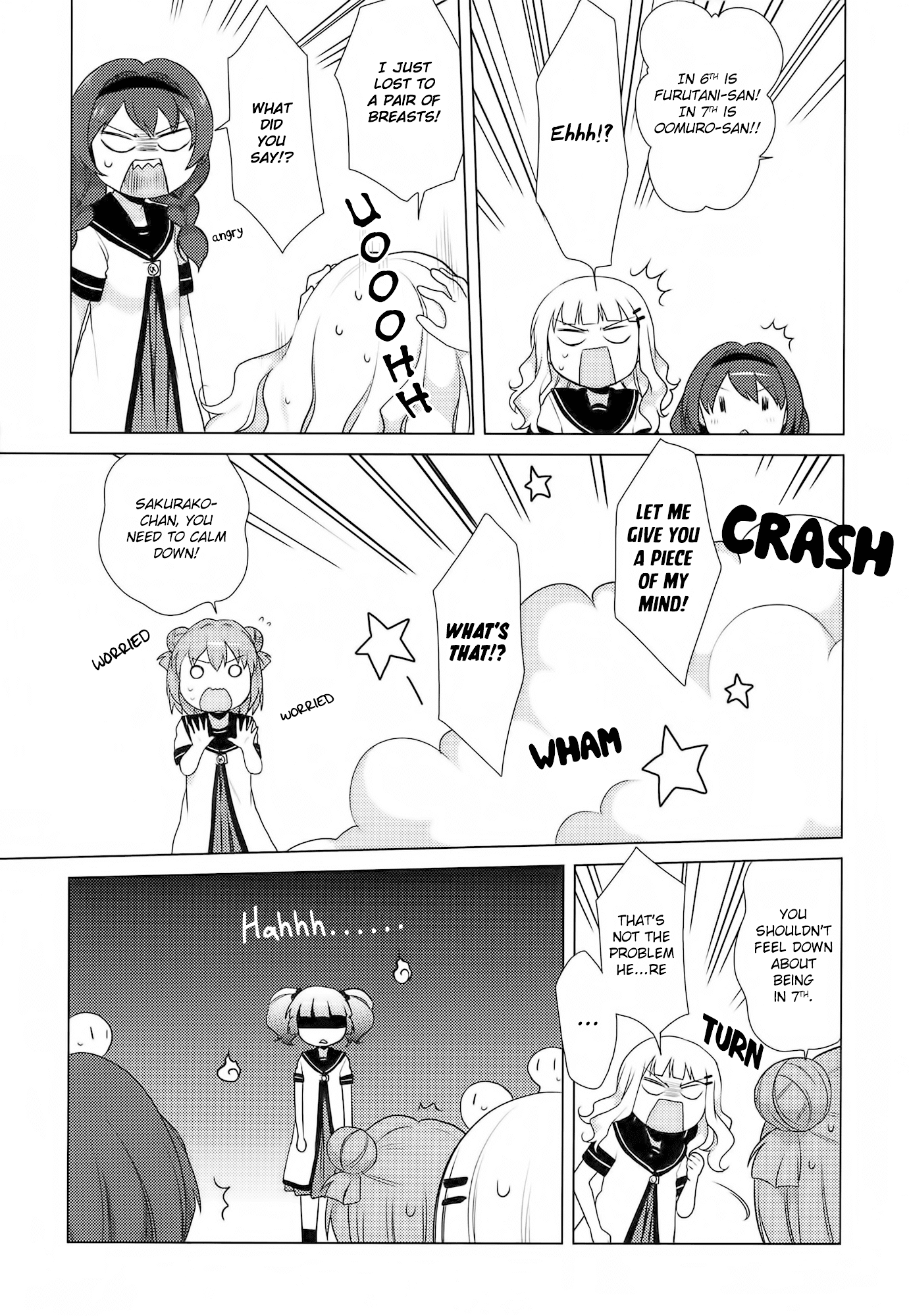 Yuru Yuri Chapter 22.2 page 7 - Chapter 22.2: Bonus Track 4 - Chinatsu's New Beginning