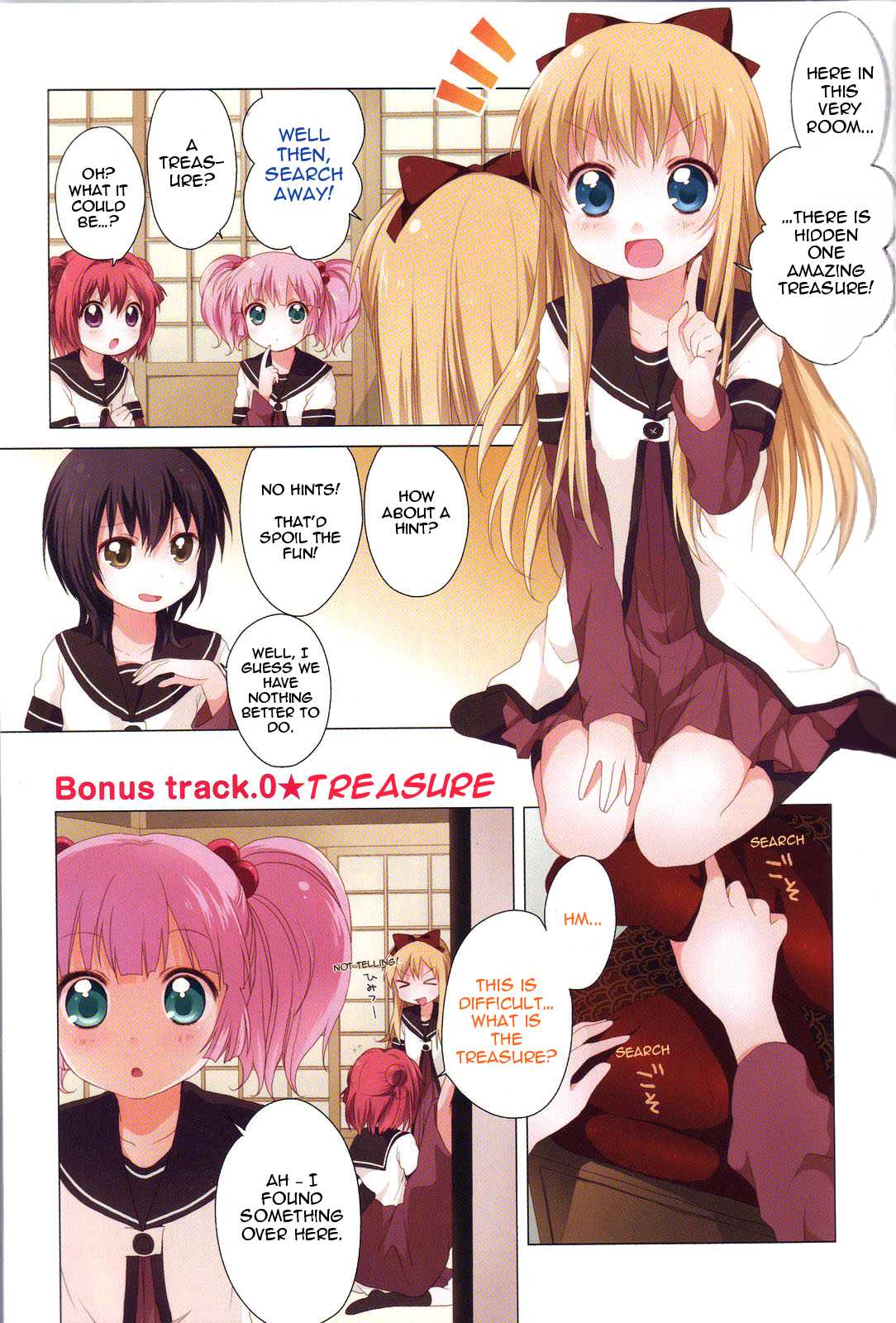 Yuru Yuri Chapter 22.3 page 10 - Chapter 22.3: Bonus Track 0 - Treasure