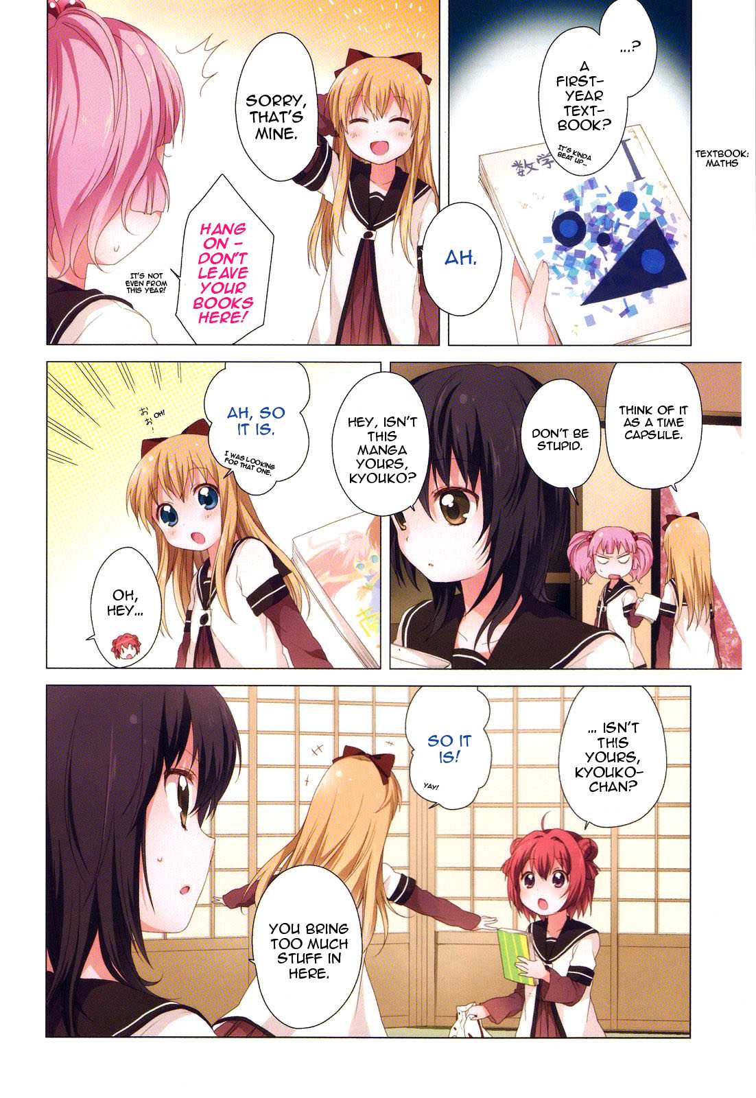 Yuru Yuri Chapter 22.3 page 11 - Chapter 22.3: Bonus Track 0 - Treasure