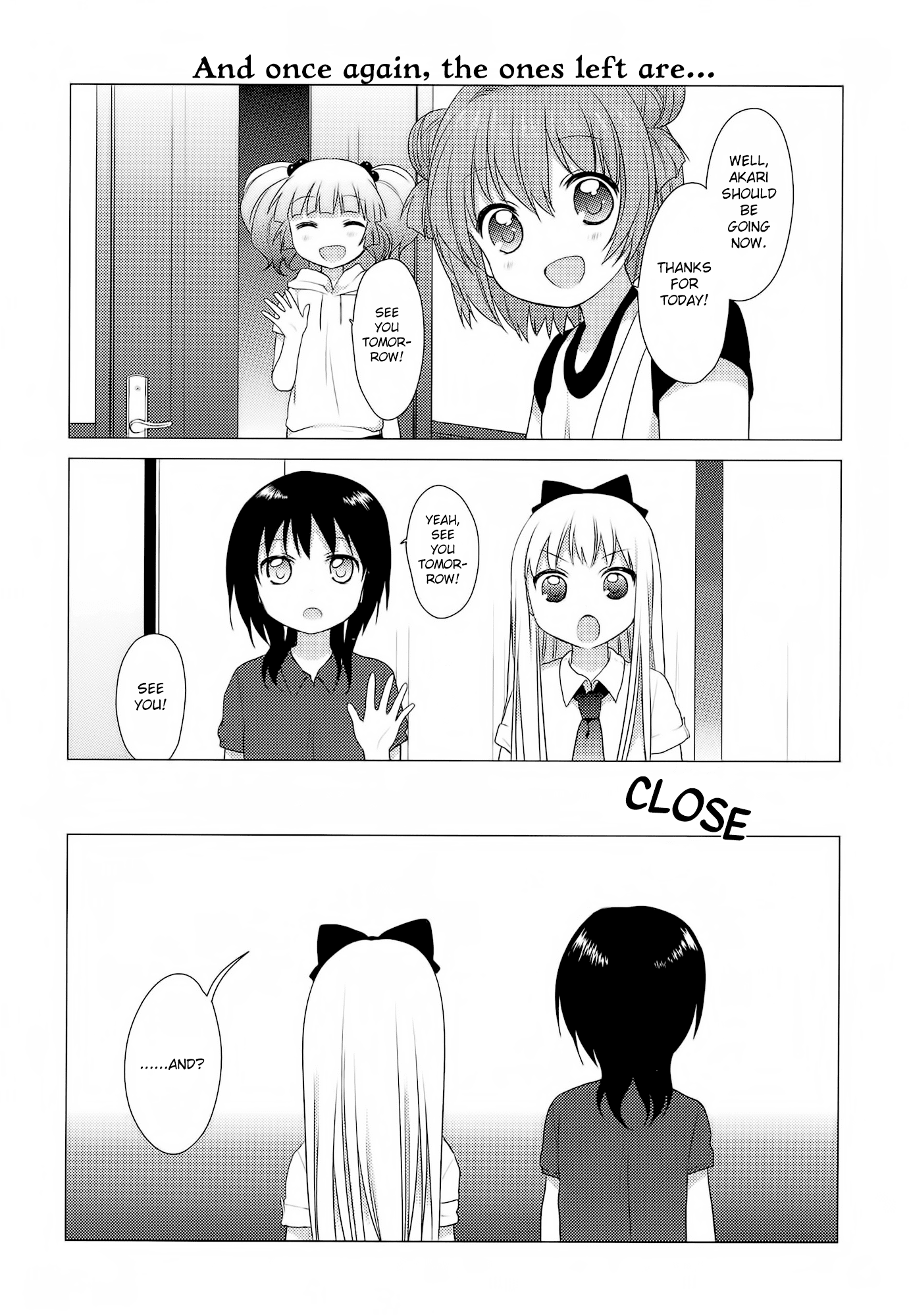 Yuru Yuri Chapter 22 page 11 - Chapter 22: A Story About How The Homework of Life Continues Even After Summer Homework is Over