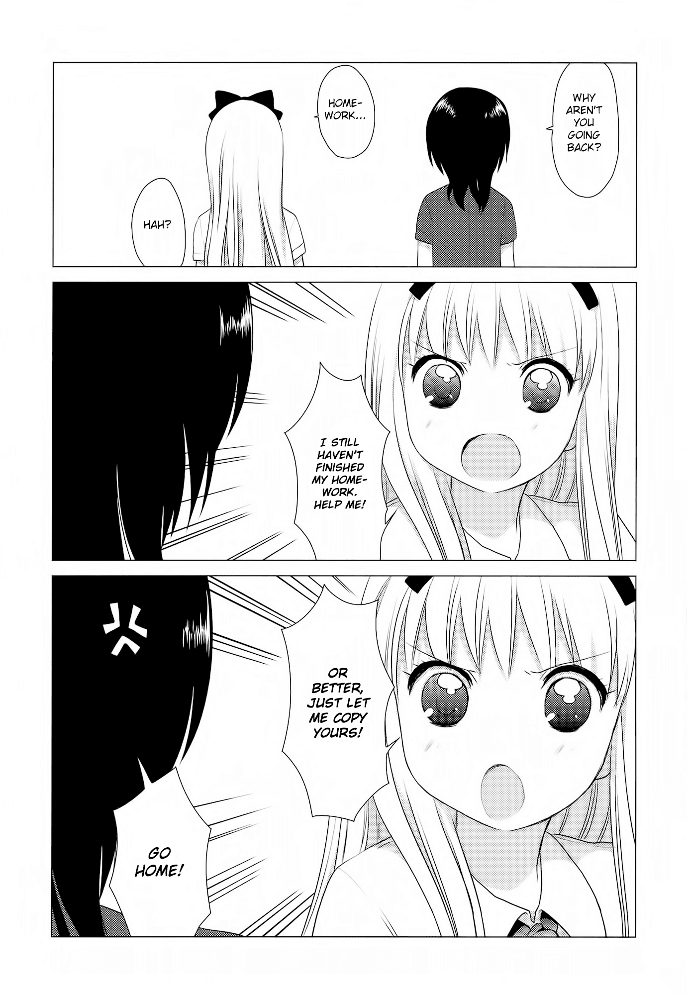 Yuru Yuri Chapter 22 page 12 - Chapter 22: A Story About How The Homework of Life Continues Even After Summer Homework is Over