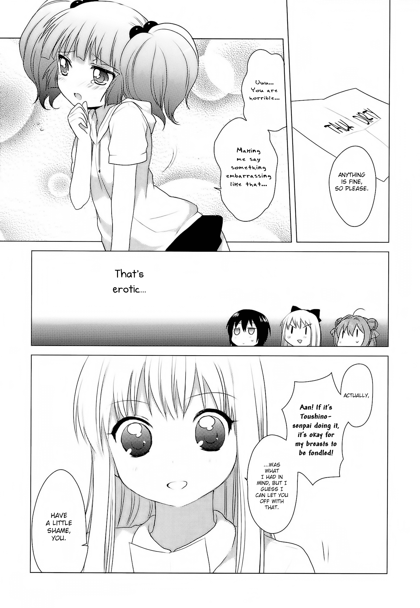 Yuru Yuri Chapter 22 page 7 - Chapter 22: A Story About How The Homework of Life Continues Even After Summer Homework is Over