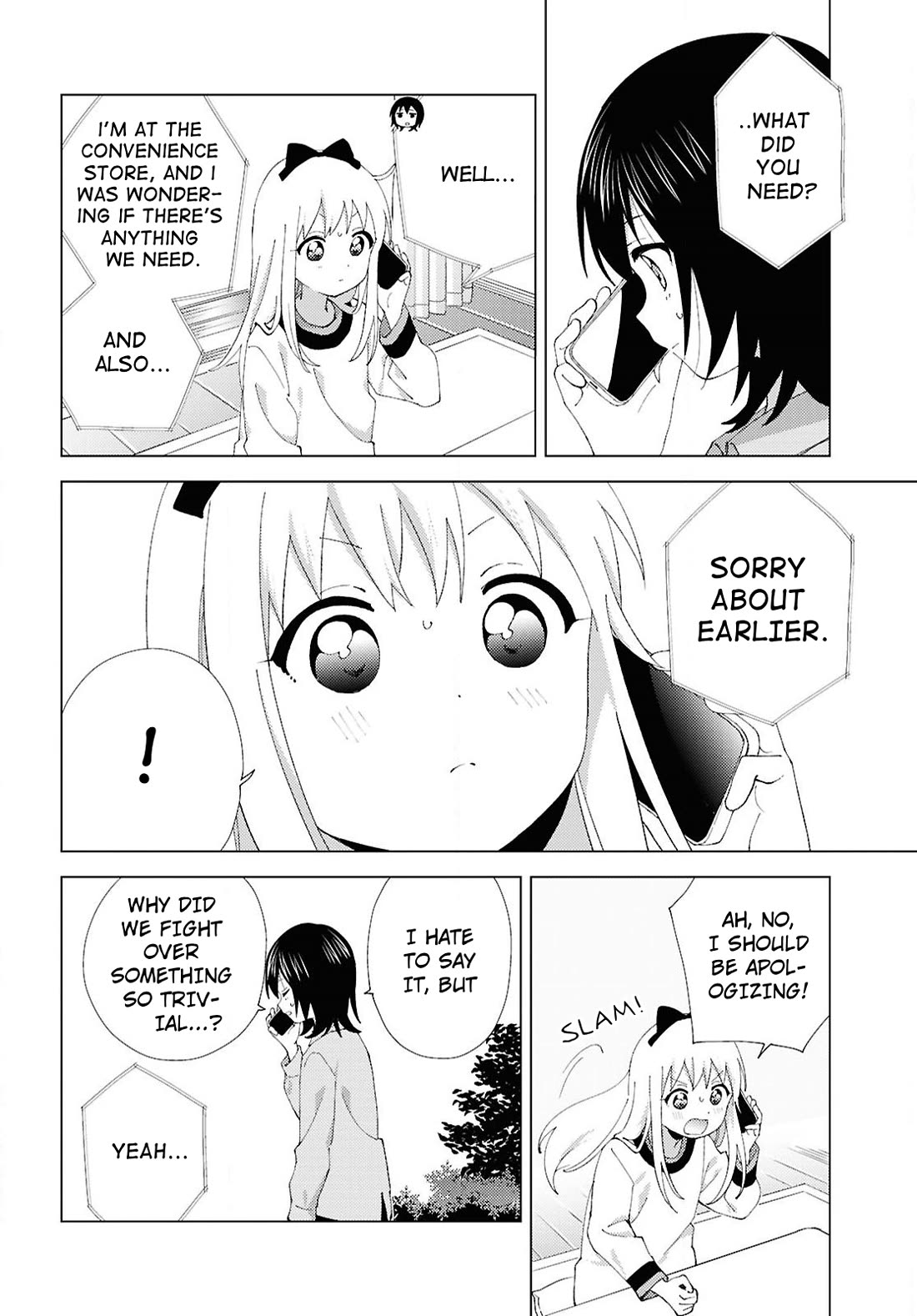 Yuru Yuri Chapter 222 page 10 - Chapter 222: An Argument, Pasta, and Chopsticks