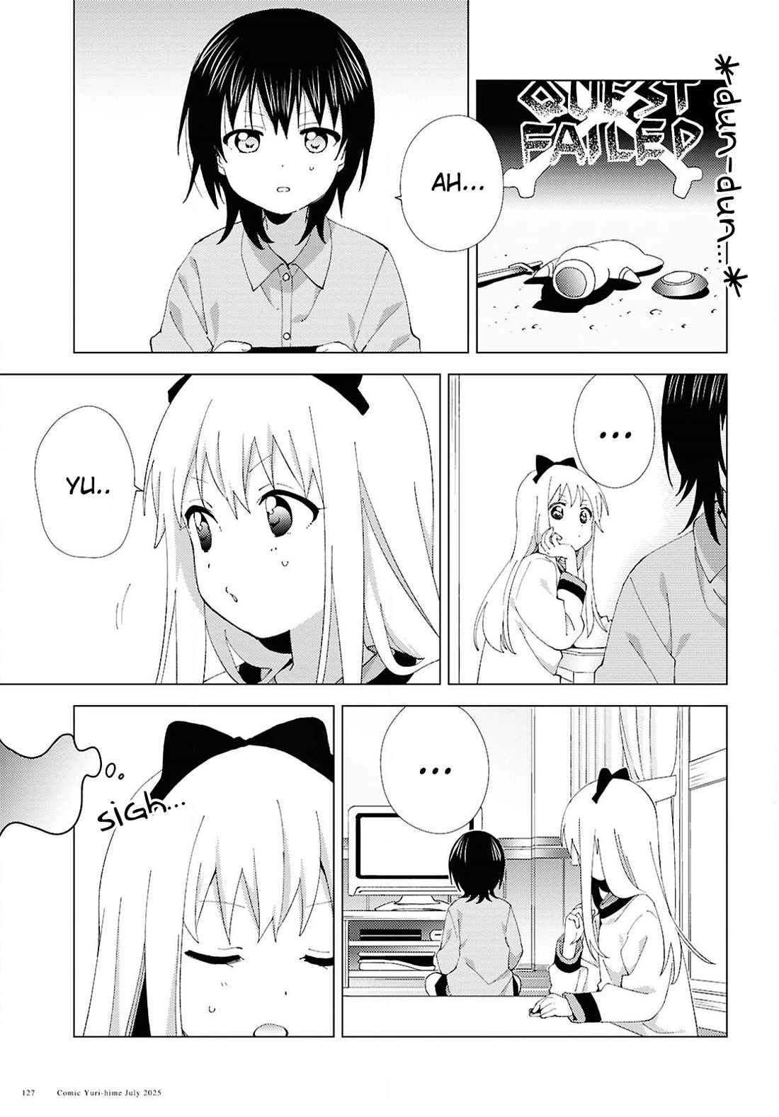 Yuru Yuri Chapter 222 page 3 - Chapter 222: An Argument, Pasta, and Chopsticks