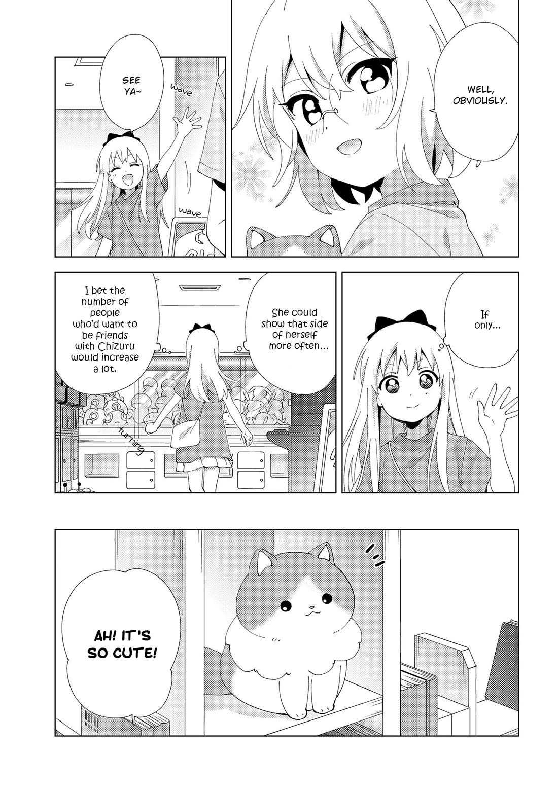 Yuru Yuri Chapter 226 page 11 - Chapter 226: I Think It's Cute