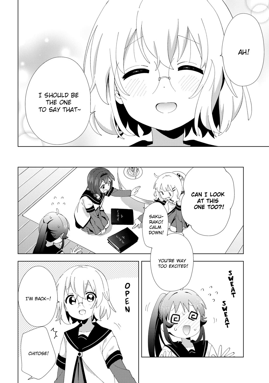 Yuru Yuri Chapter 227 page 10 - Chapter 227: Album and Cake