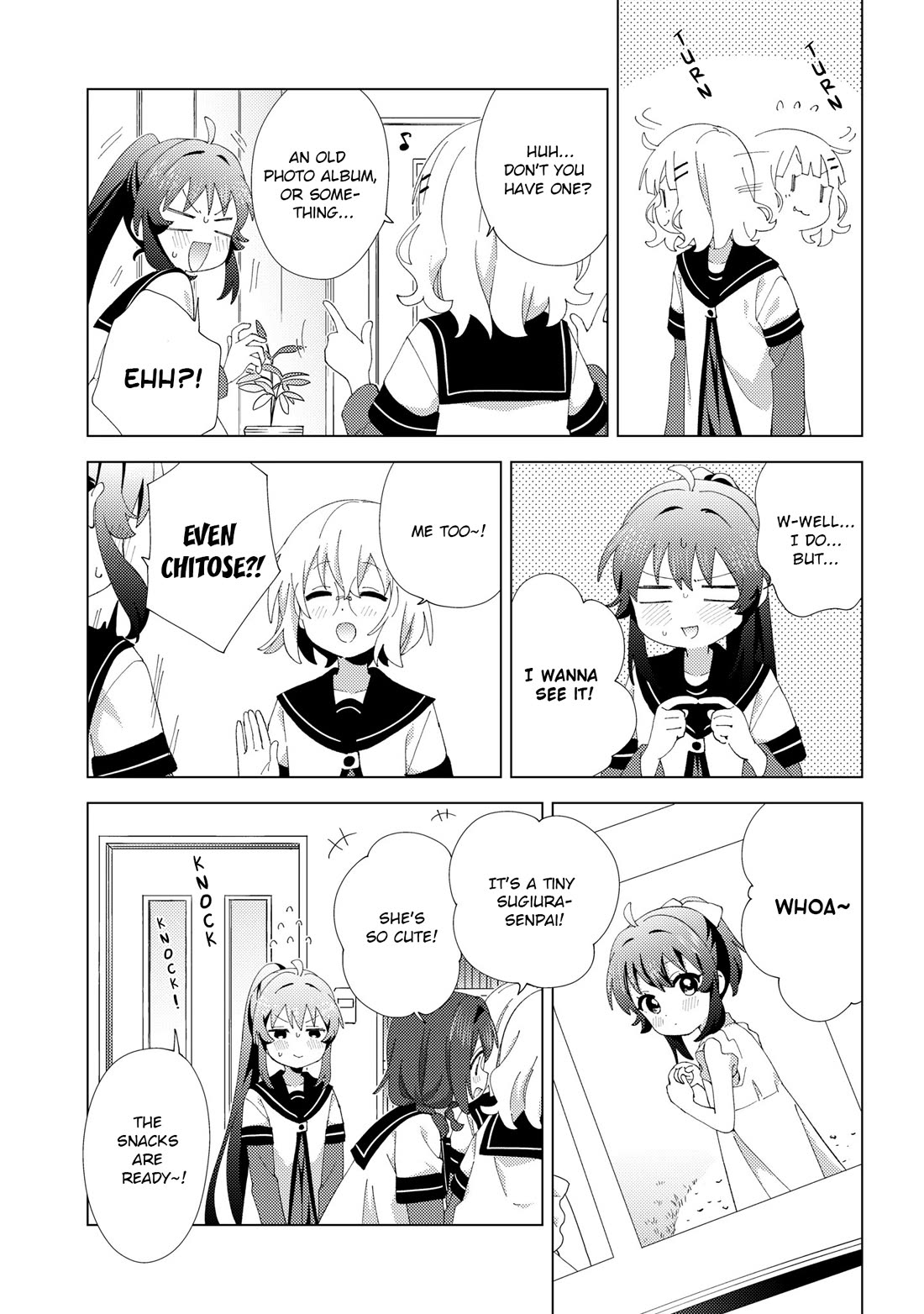 Yuru Yuri Chapter 227 page 5 - Chapter 227: Album and Cake