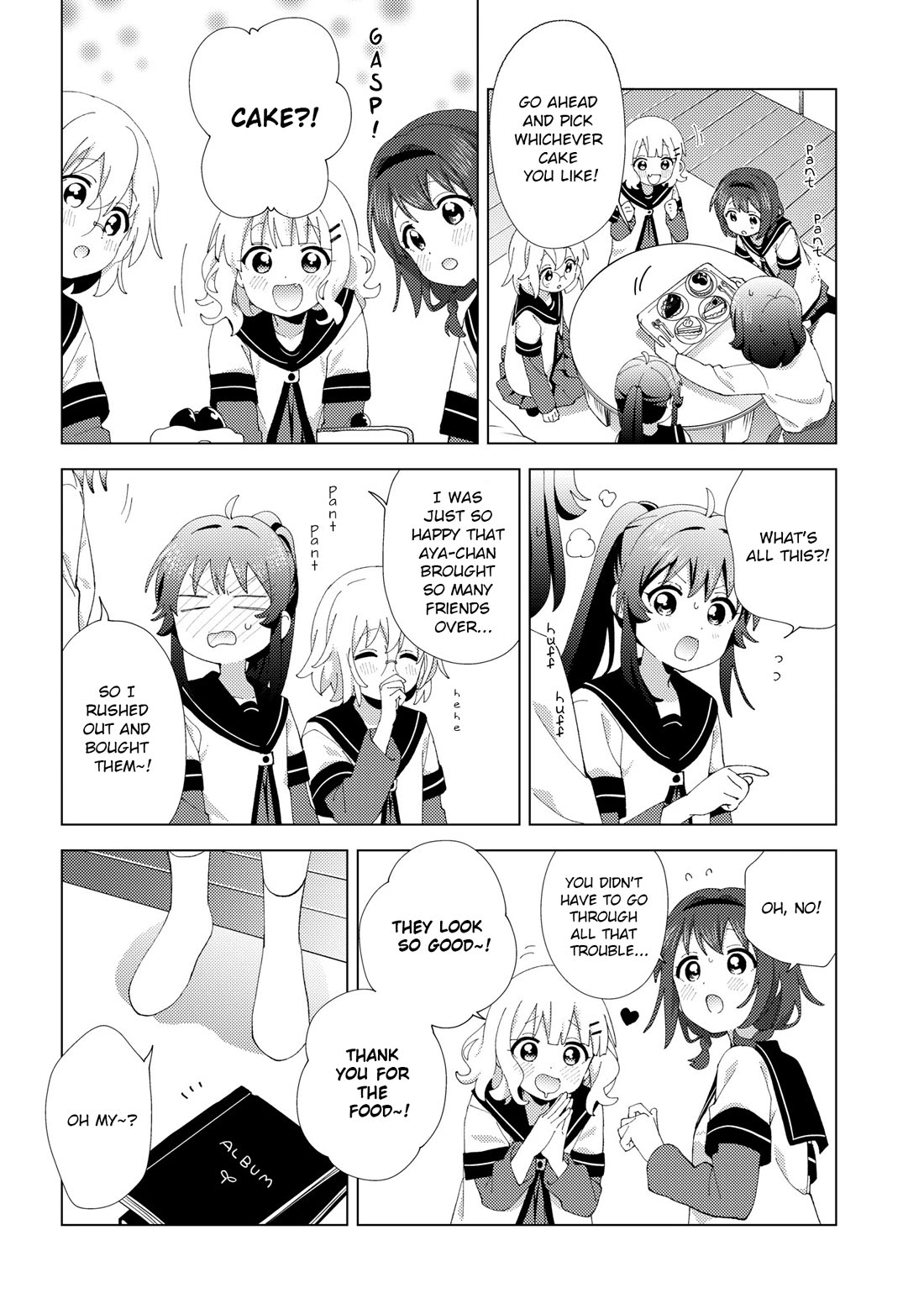 Yuru Yuri Chapter 227 page 6 - Chapter 227: Album and Cake