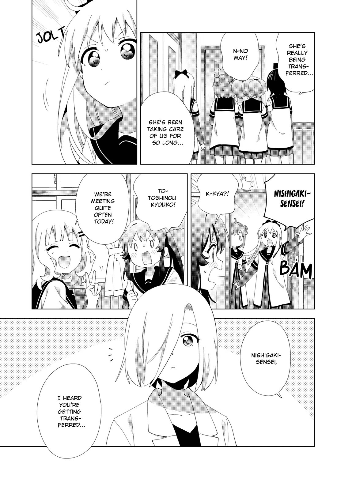 Yuru Yuri Chapter 228 page 9 - Chapter 228: Transfer