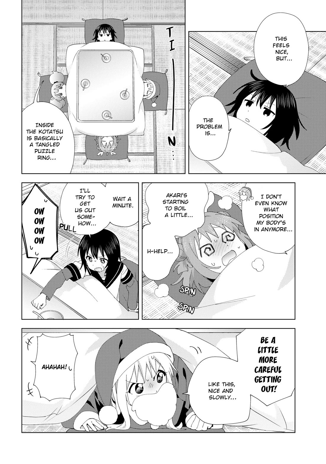 Yuru Yuri Chapter 229 page 10 - Chapter 229: Kotatsu and Santa Claus