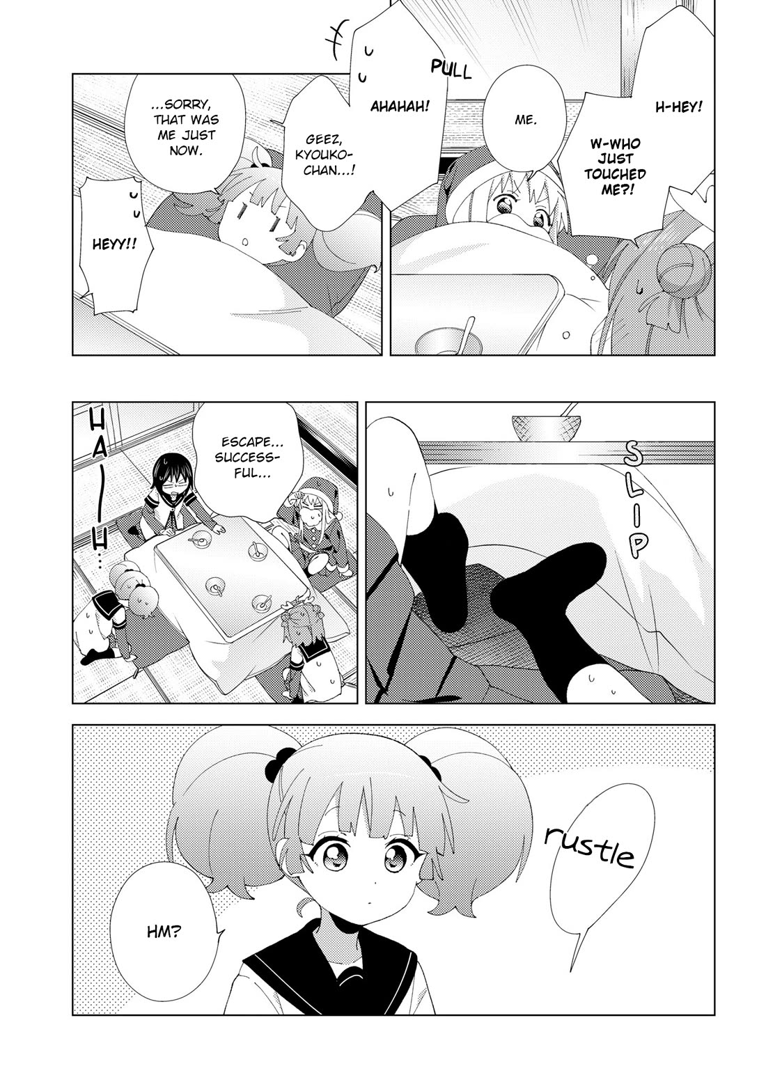 Yuru Yuri Chapter 229 page 11 - Chapter 229: Kotatsu and Santa Claus