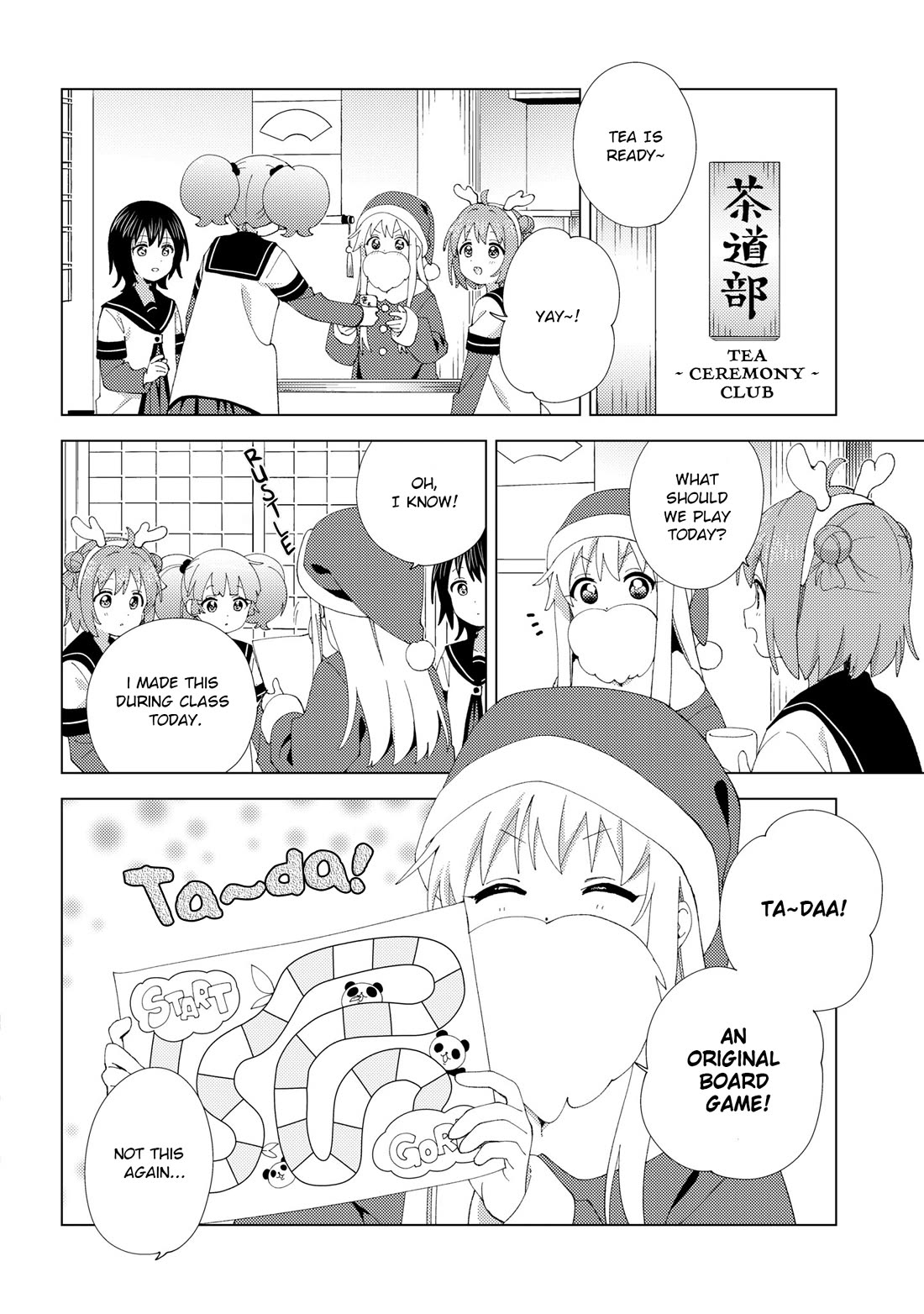 Yuru Yuri Chapter 229 page 2 - Chapter 229: Kotatsu and Santa Claus
