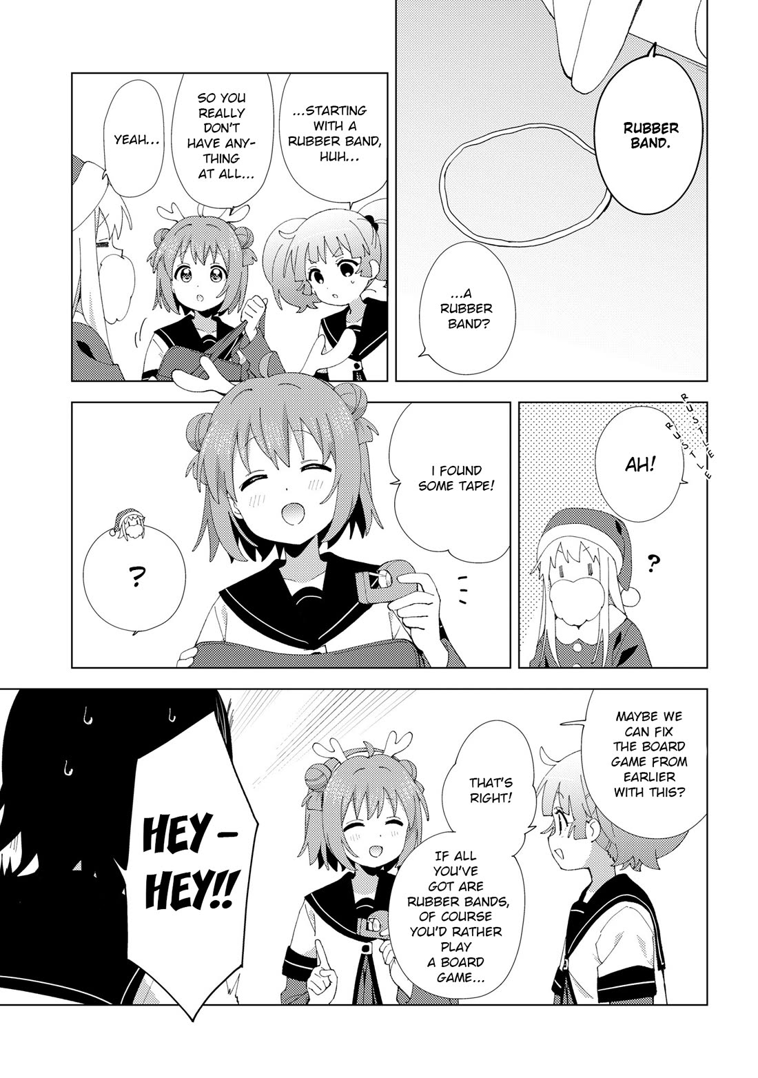 Yuru Yuri Chapter 229 page 5 - Chapter 229: Kotatsu and Santa Claus