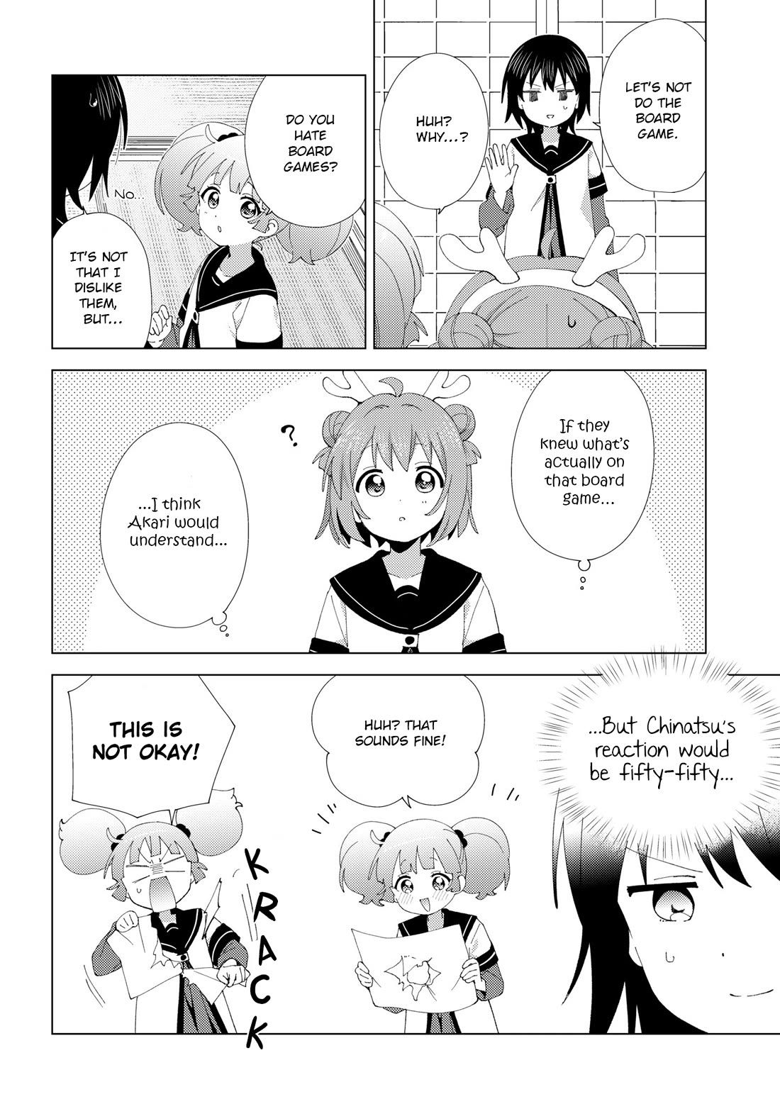 Yuru Yuri Chapter 229 page 6 - Chapter 229: Kotatsu and Santa Claus