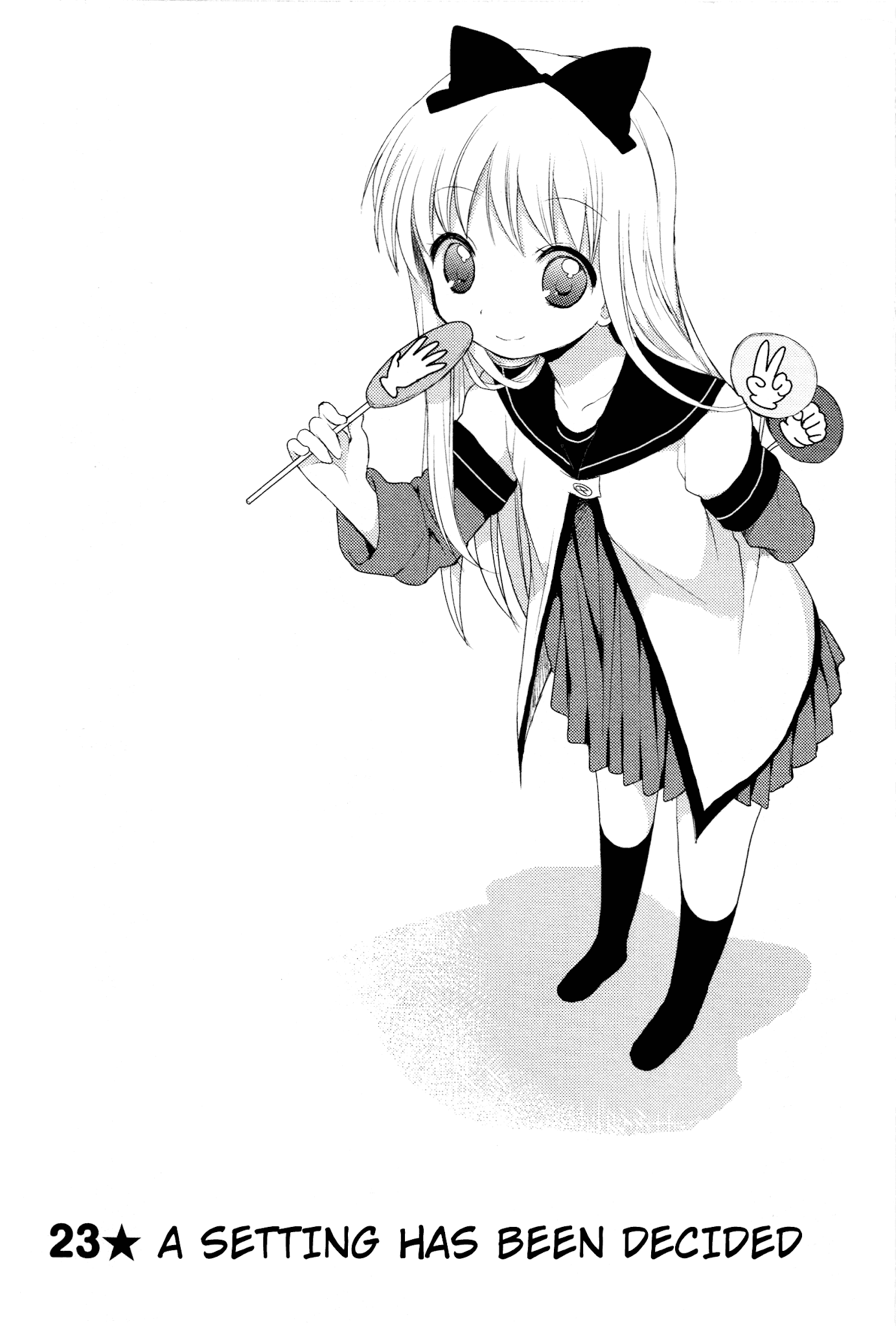 Yuru Yuri Chapter 23 page 1 - Chapter 23: We've Decided How to Manage Our Timeline
