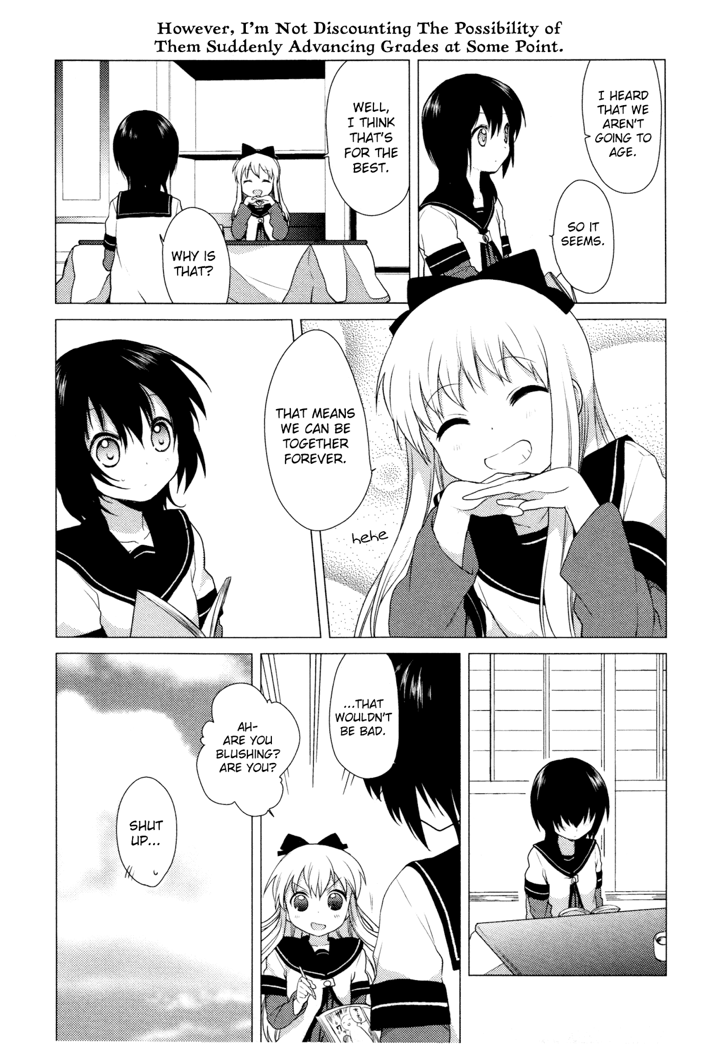 Yuru Yuri Chapter 23 page 11 - Chapter 23: We've Decided How to Manage Our Timeline