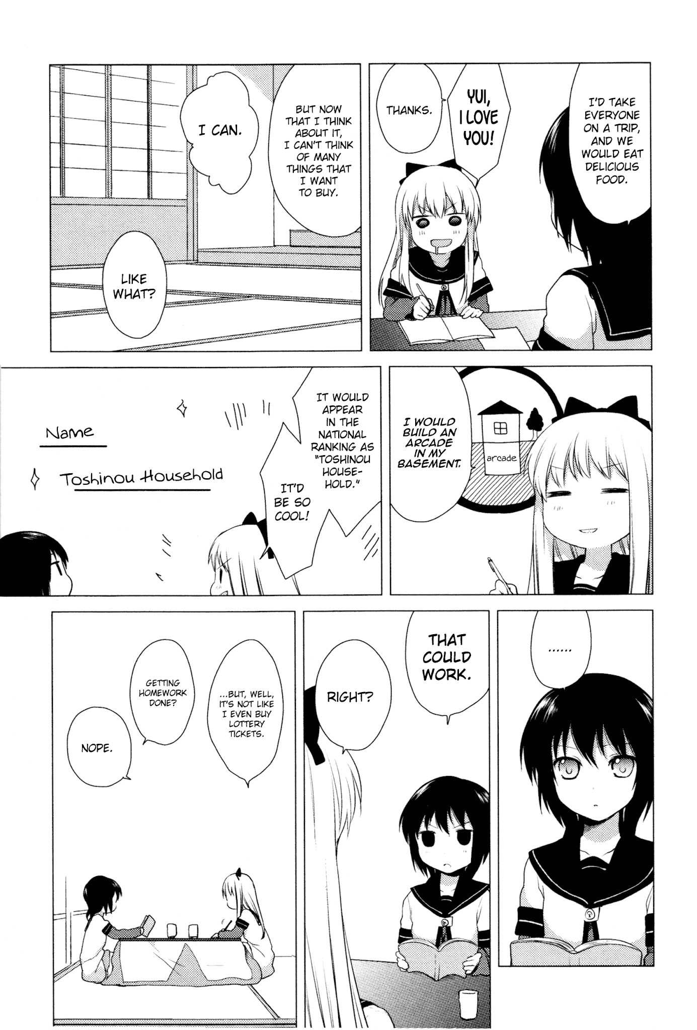 Yuru Yuri Chapter 23 page 7 - Chapter 23: We've Decided How to Manage Our Timeline