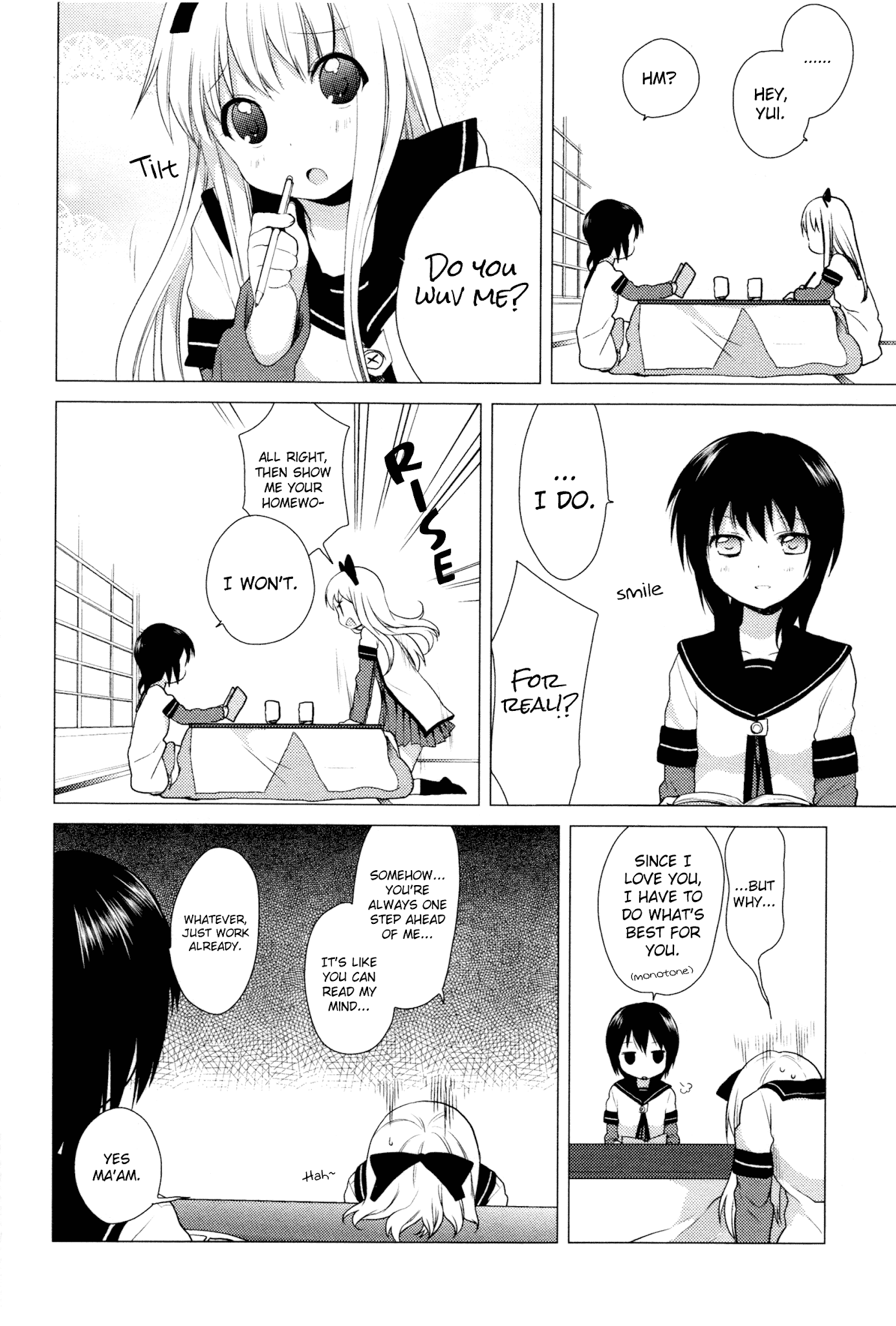 Yuru Yuri Chapter 23 page 8 - Chapter 23: We've Decided How to Manage Our Timeline