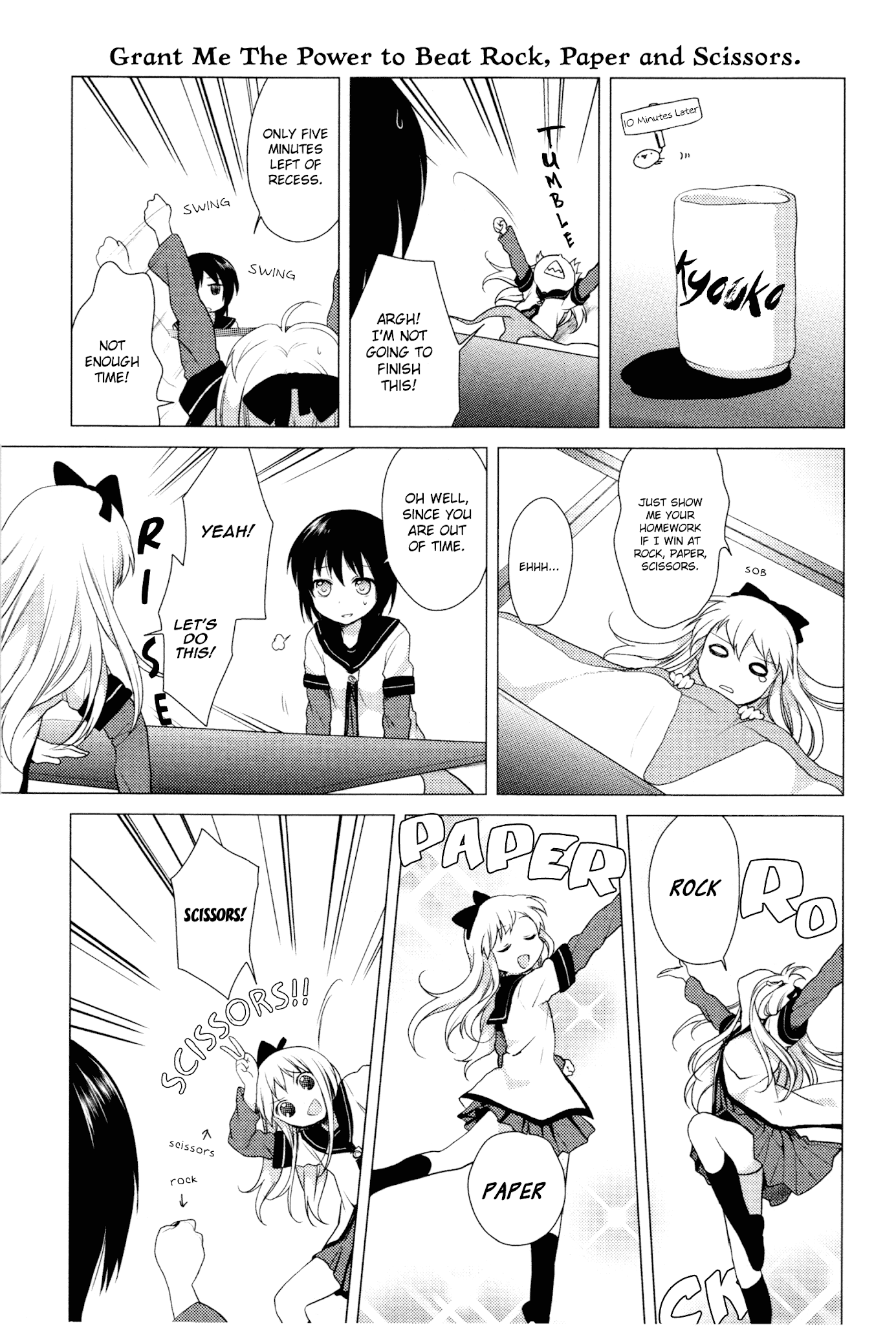 Yuru Yuri Chapter 23 page 9 - Chapter 23: We've Decided How to Manage Our Timeline