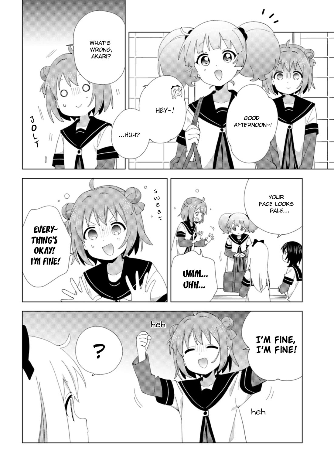 Yuru Yuri Chapter 230 page 4 - Chapter 230: Expected Result: 1%