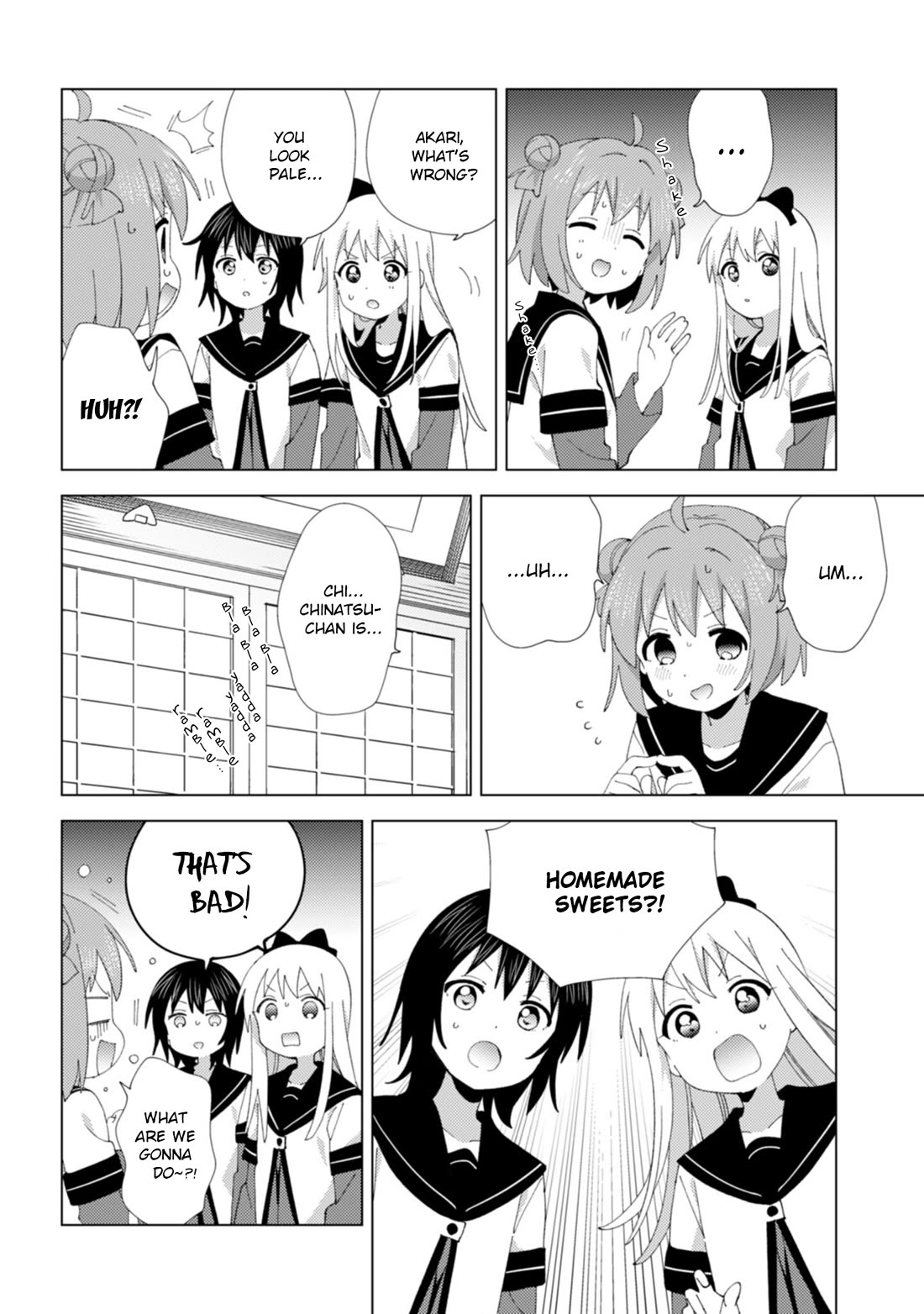 Yuru Yuri Chapter 230 page 6 - Chapter 230: Expected Result: 1%