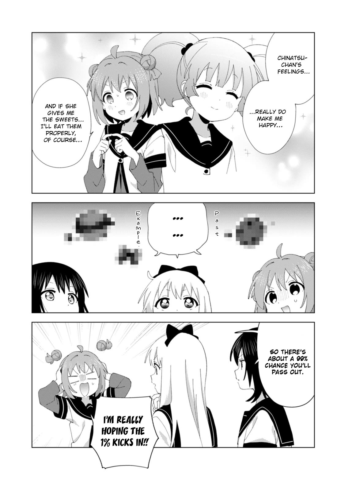 Yuru Yuri Chapter 230 page 7 - Chapter 230: Expected Result: 1%